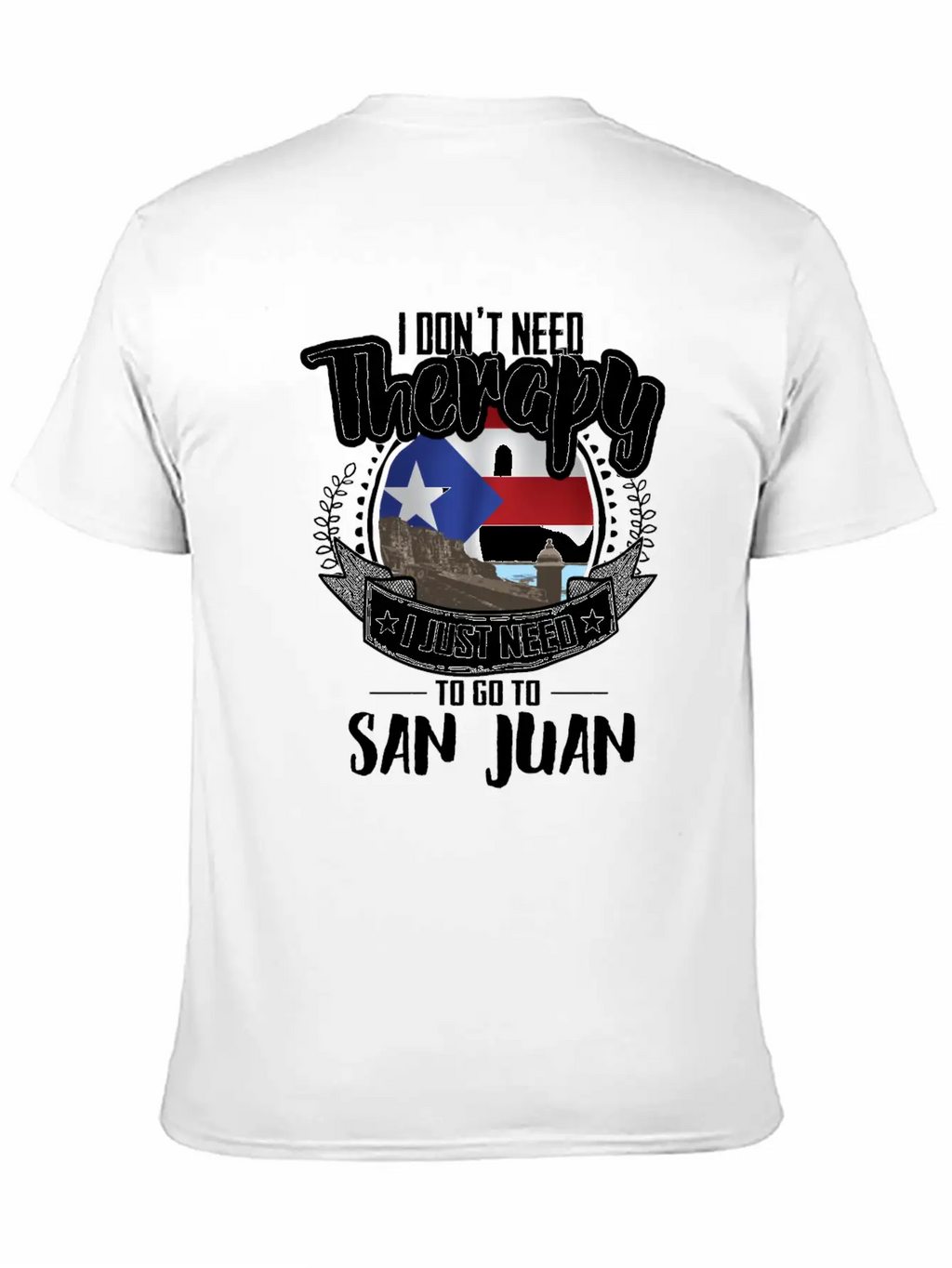 Therapy San Juan Stylish Everyday T-Shirt – Unisex Basic Cotton Tee