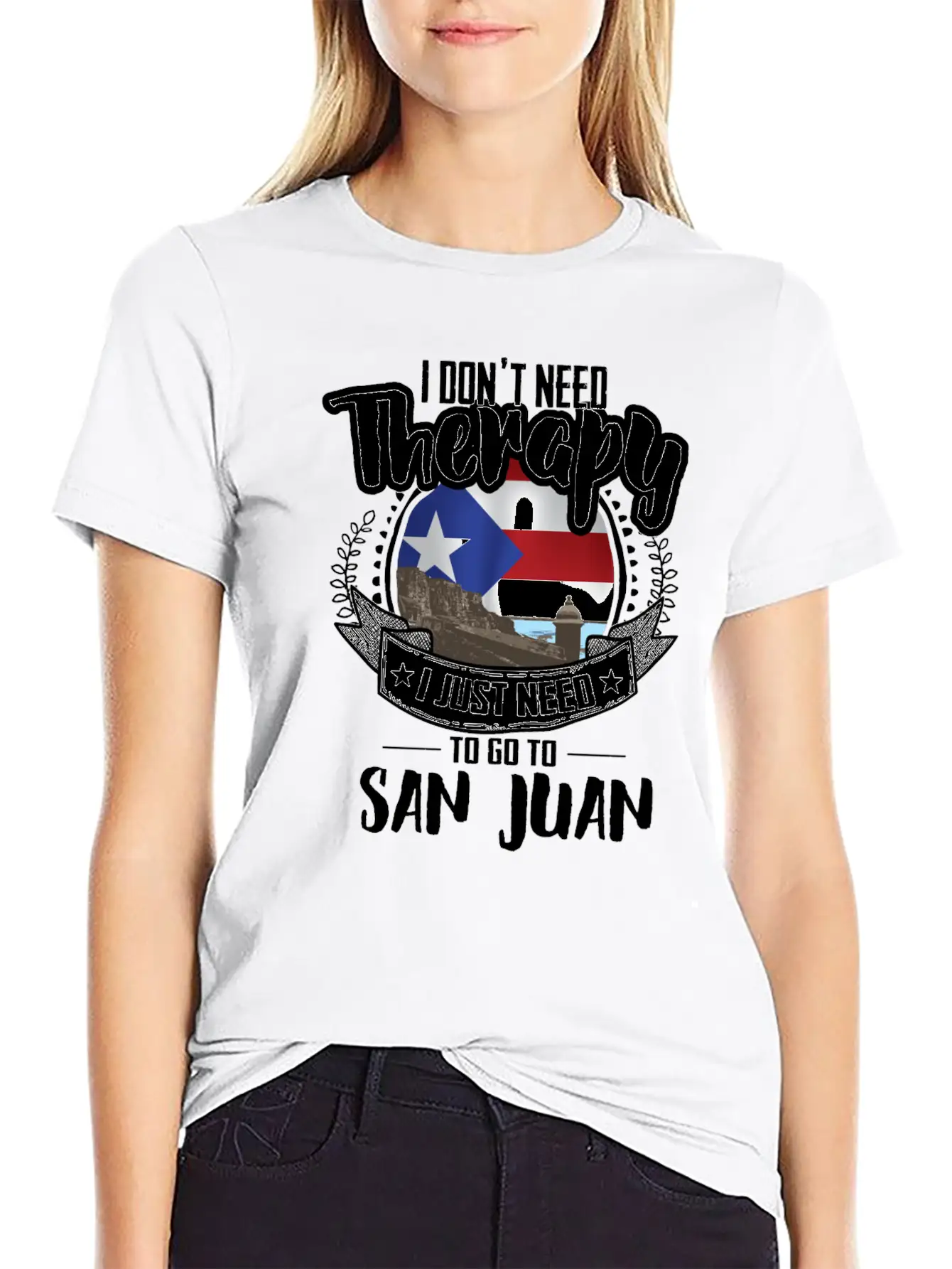 Therapy San Juan Stylish Everyday T-Shirt – Unisex Basic Cotton Tee