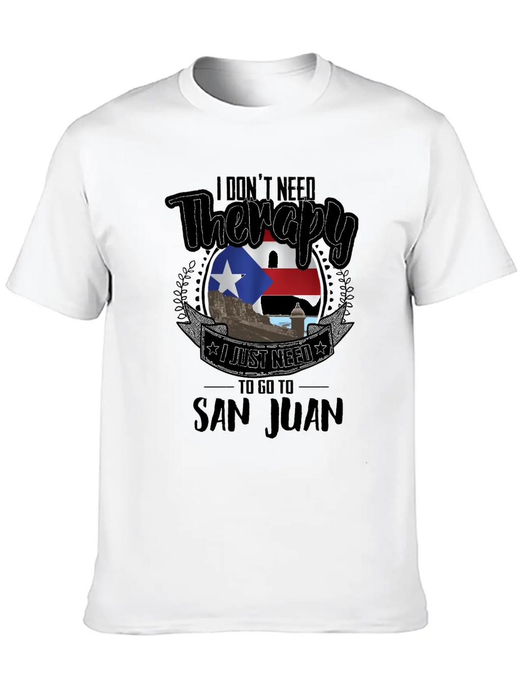 Therapy San Juan Stylish Everyday T-Shirt – Unisex Basic Cotton Tee