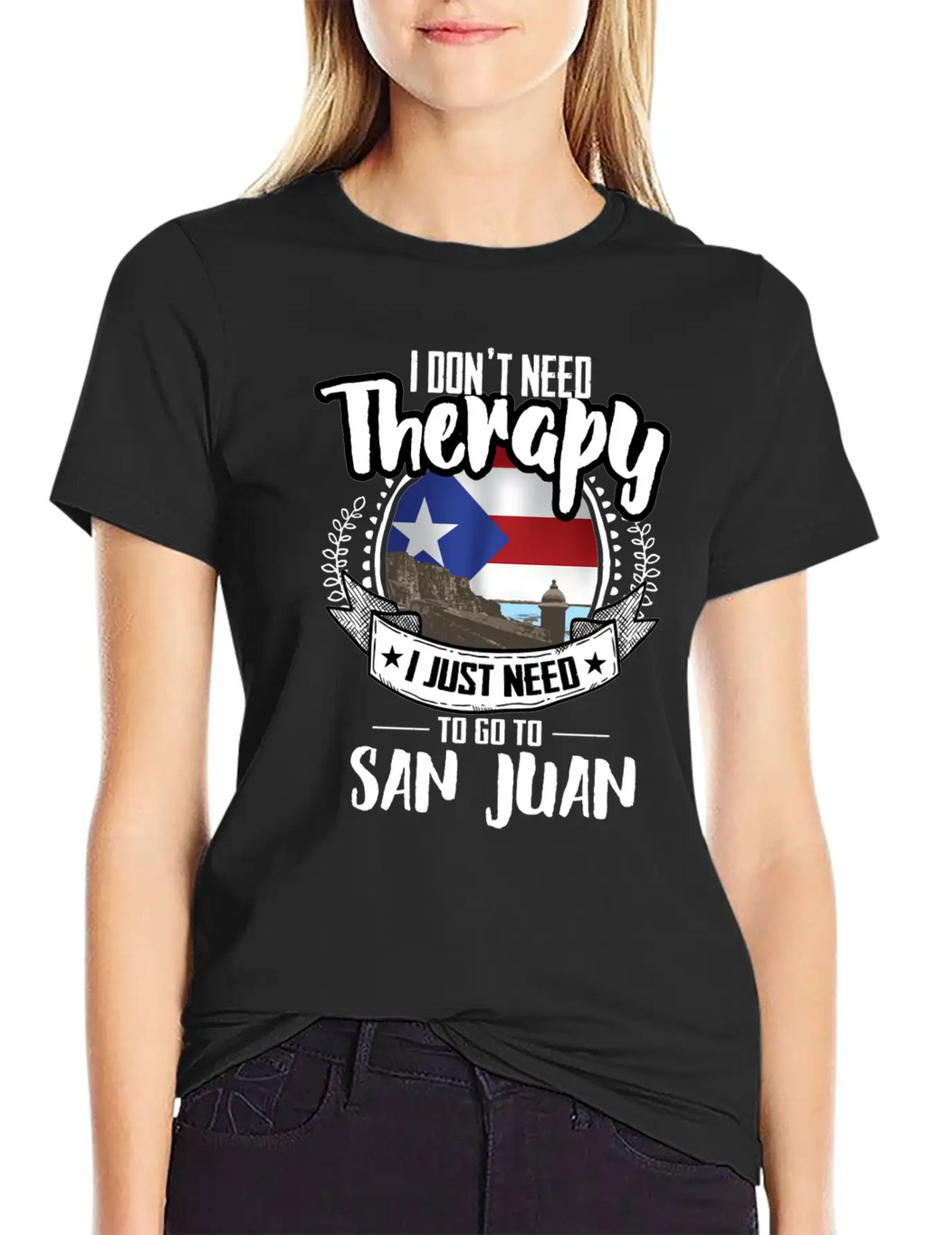 Therapy San Juan Stylish Everyday T-Shirt – Unisex Basic Cotton Tee