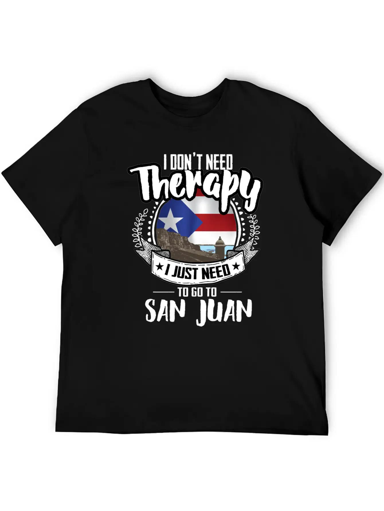Therapy San Juan Stylish Everyday T-Shirt – Unisex Basic Cotton Tee