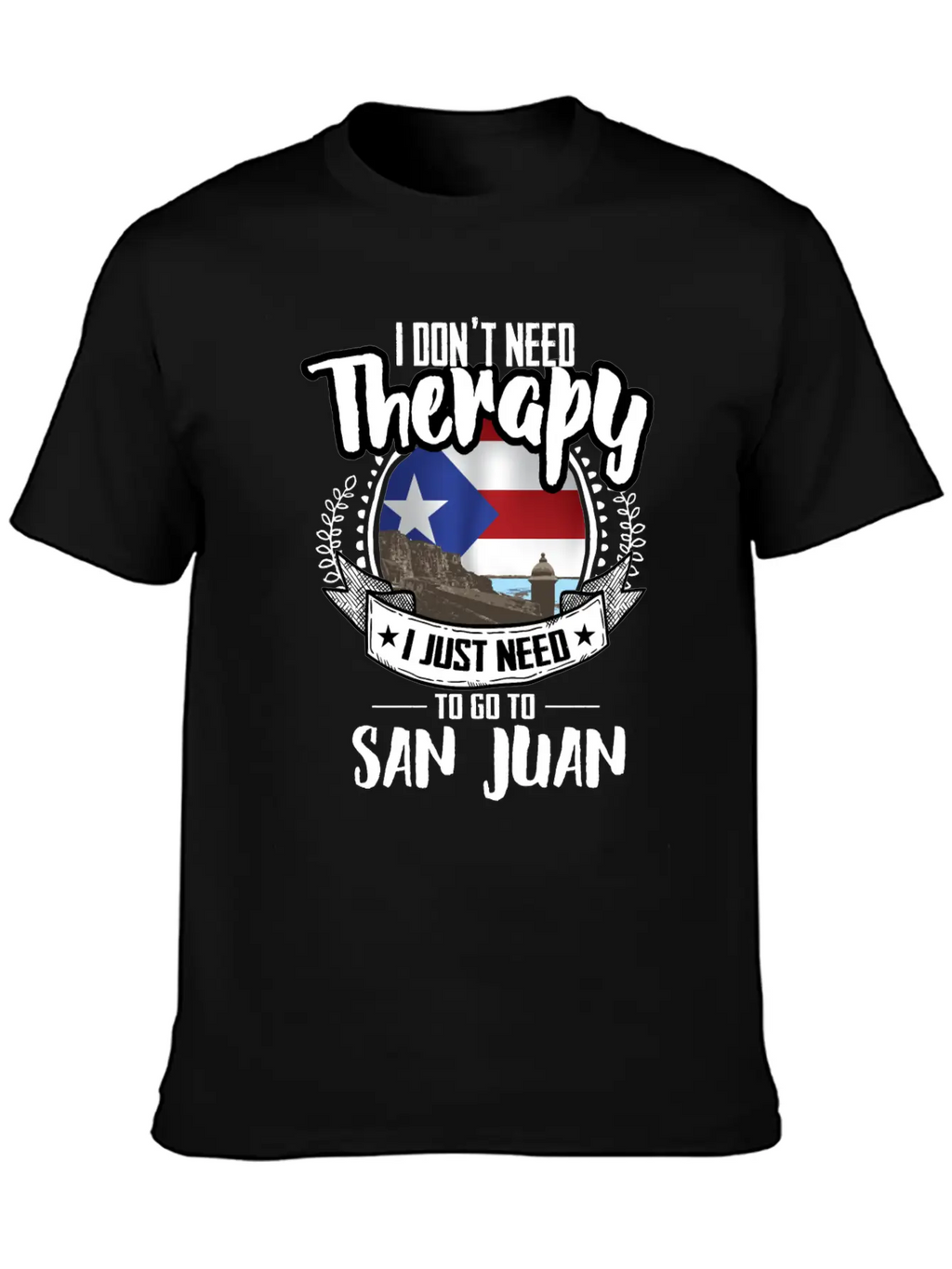 Therapy San Juan Stylish Everyday T-Shirt – Unisex Basic Cotton Tee