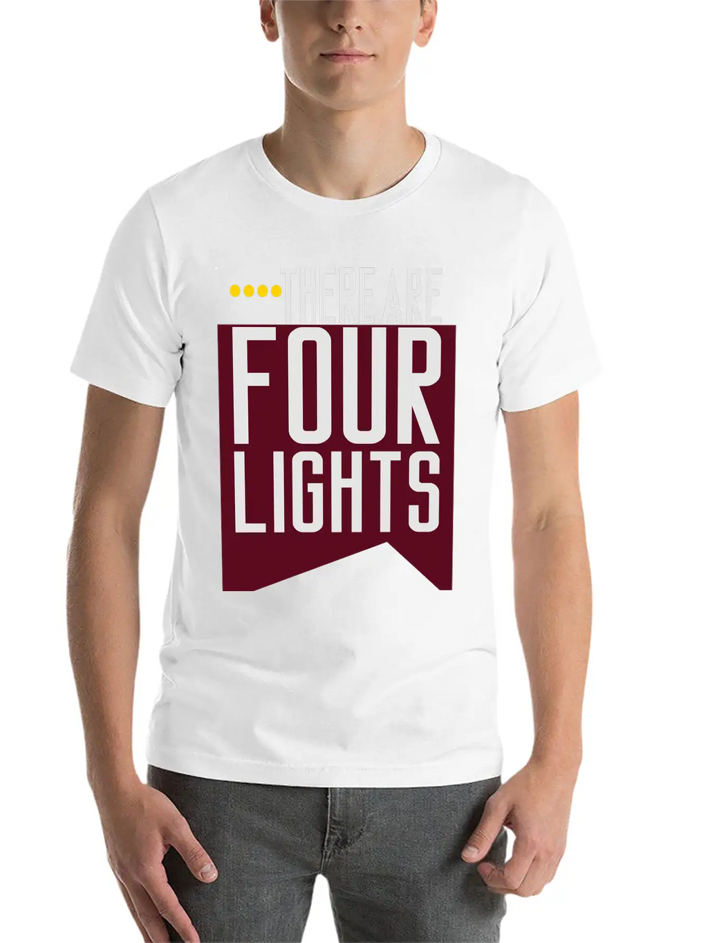 There Are Four Lights Essential Cotton Tee For Daily Outfits – Unisex Style