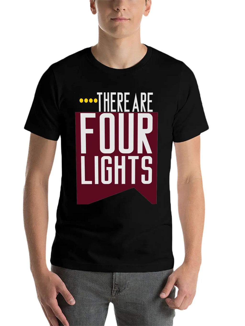 There Are Four Lights Essential Cotton Tee For Daily Outfits – Unisex Style
