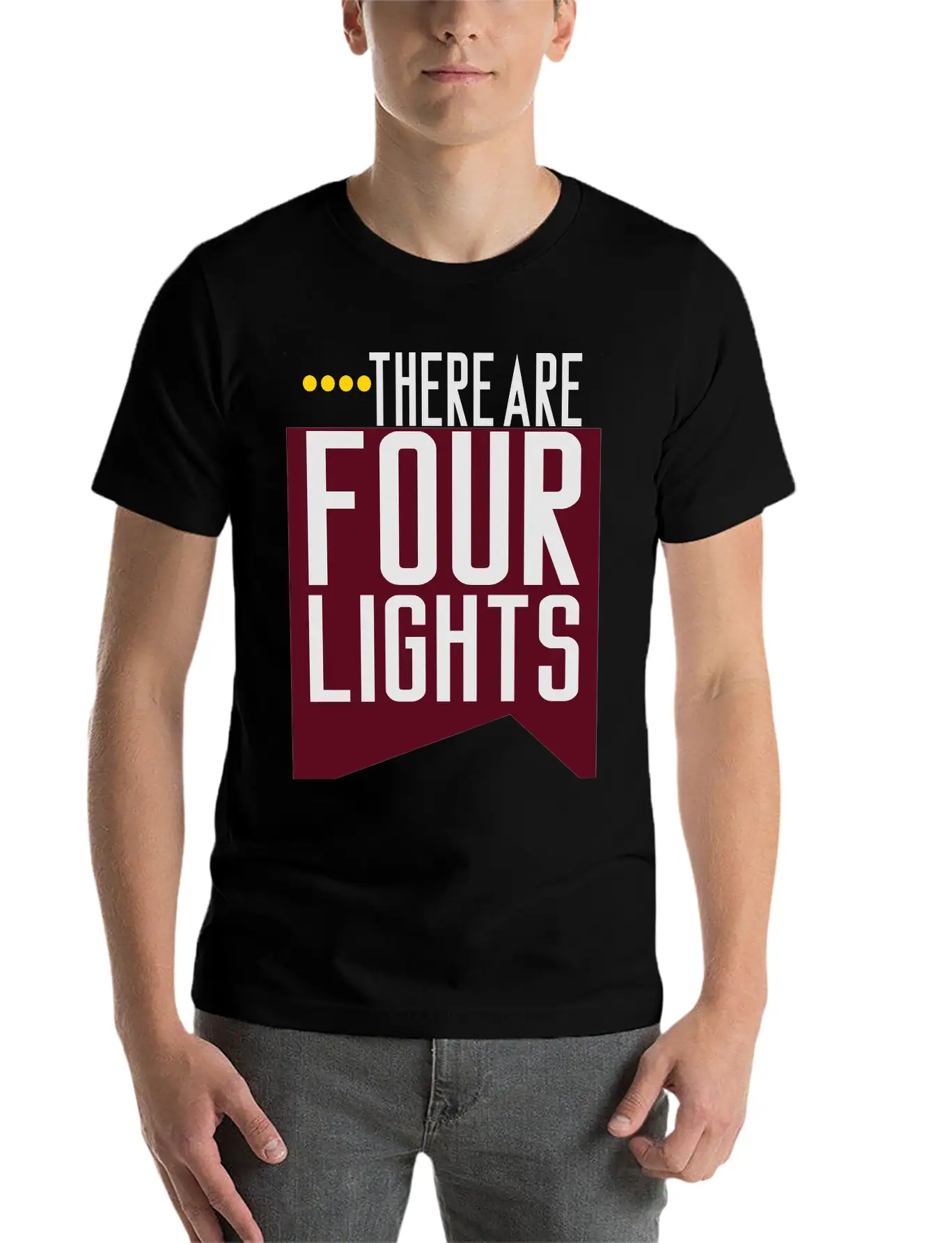 There Are Four Lights Essential Cotton Tee For Daily Outfits – Unisex Style