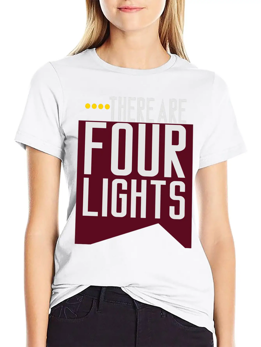 There Are Four Lights Essential Cotton Tee For Daily Outfits – Unisex Style