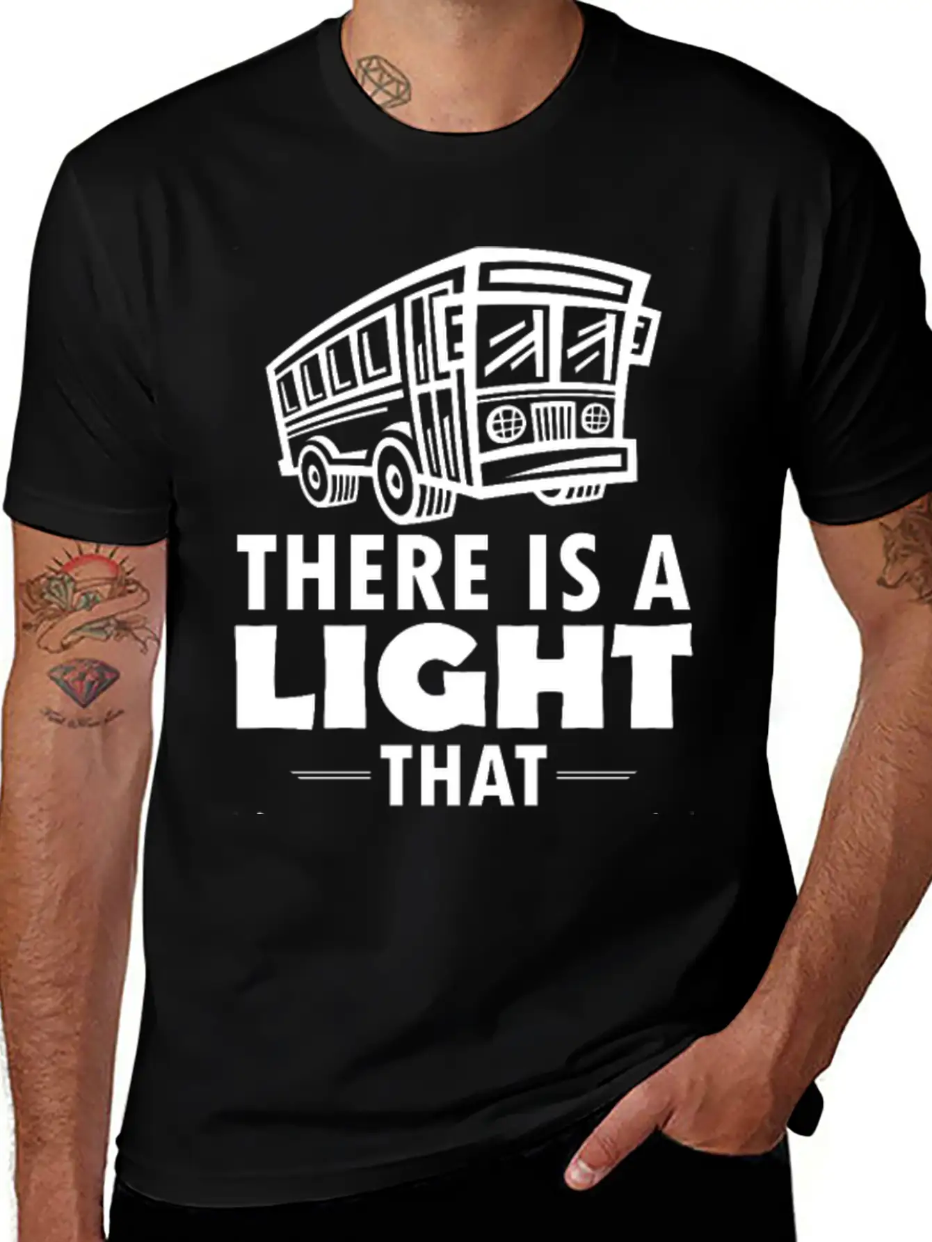 THERE IS A LIGHET THAT NEVER GOES OUT TO DIE BY... Unisex Casual T-Shirt – Clean Design For Daily Comfort
