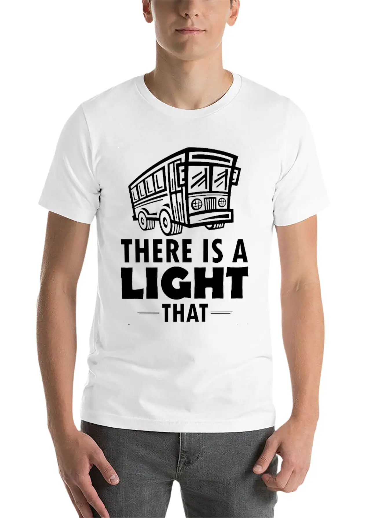 THERE IS A LIGHET THAT NEVER GOES OUT TO DIE BY... Unisex Casual T-Shirt – Clean Design For Daily Comfort