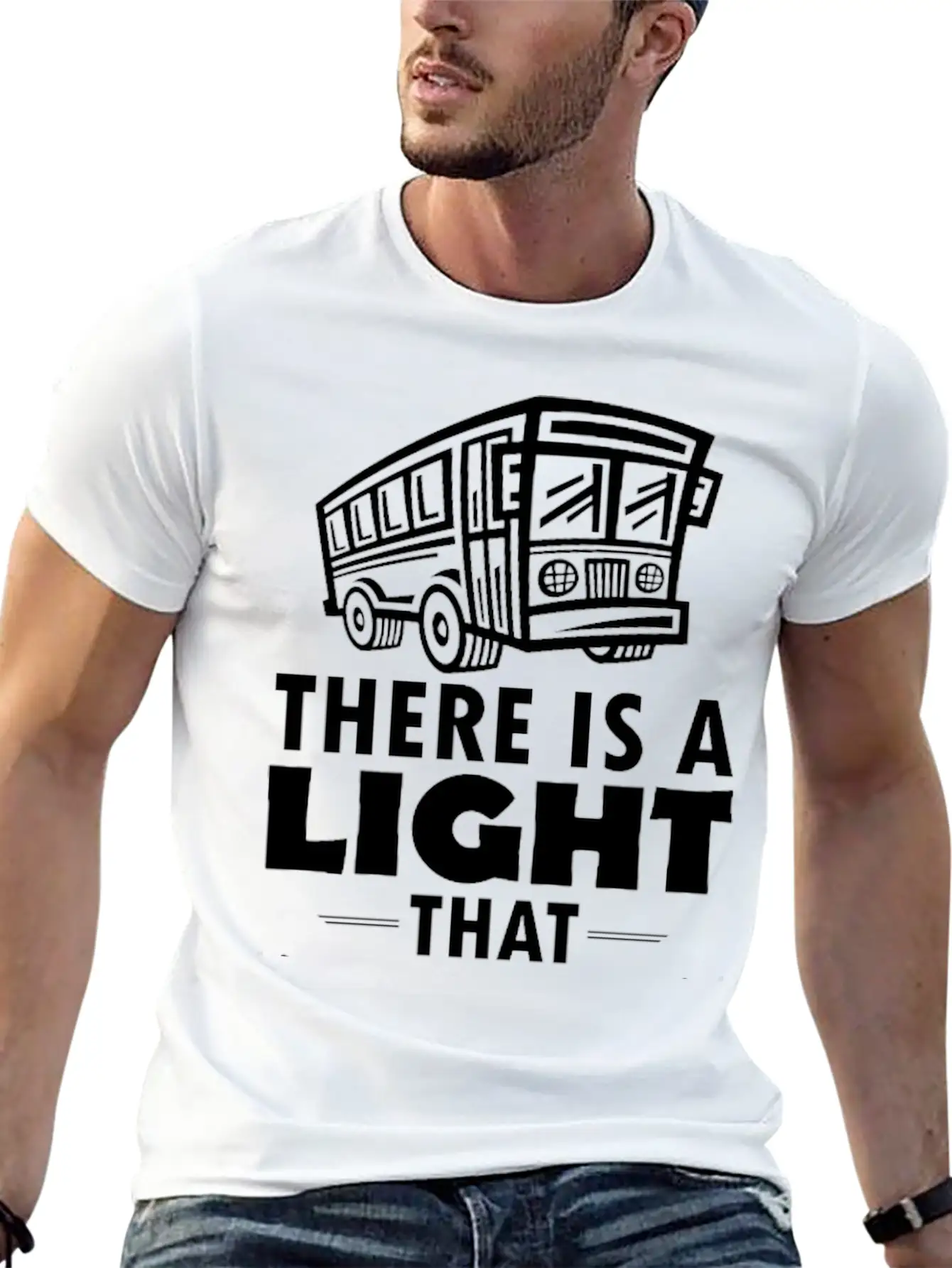 THERE IS A LIGHET THAT NEVER GOES OUT TO DIE BY... Unisex Casual T-Shirt – Clean Design For Daily Comfort
