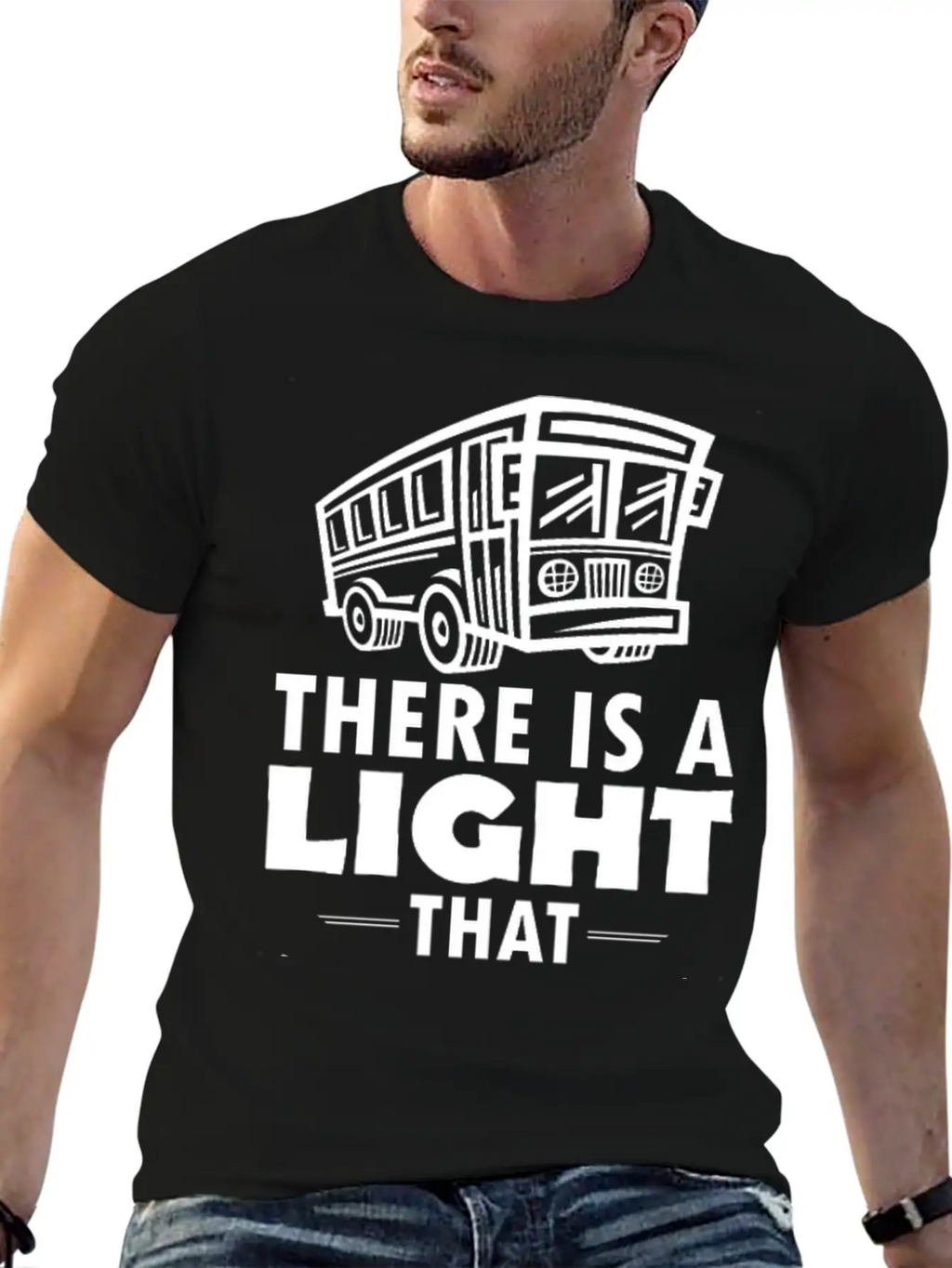 THERE IS A LIGHET THAT NEVER GOES OUT TO DIE BY... Unisex Casual T-Shirt – Clean Design For Daily Comfort