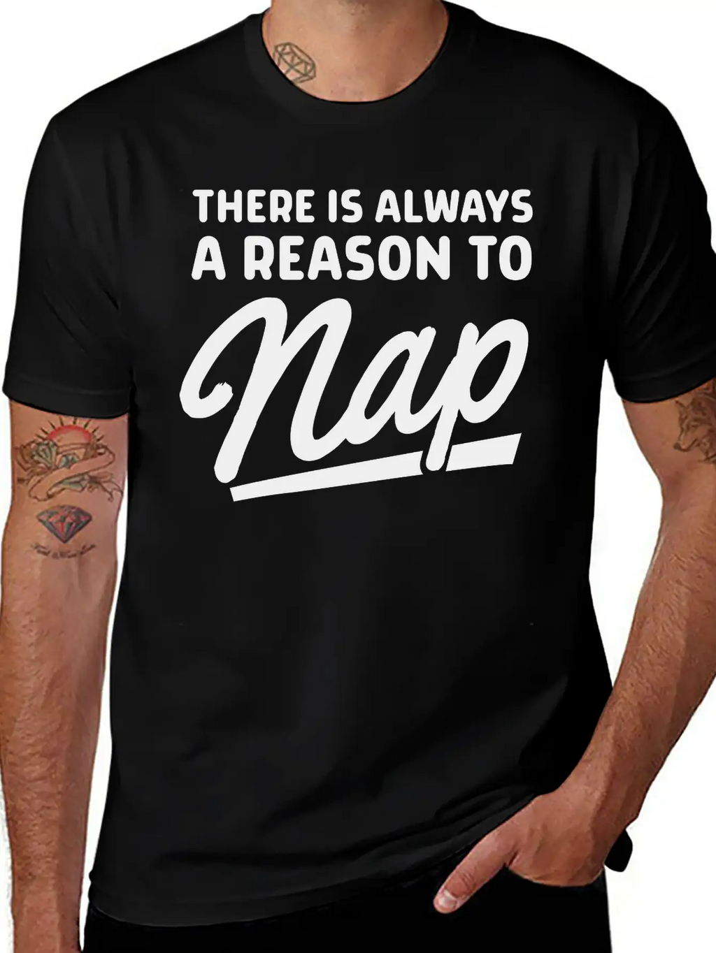 There Is Always A Reason To Nap Classic Fit Graphic Tee For Daily Comfort – Unisex Cotton Shirt