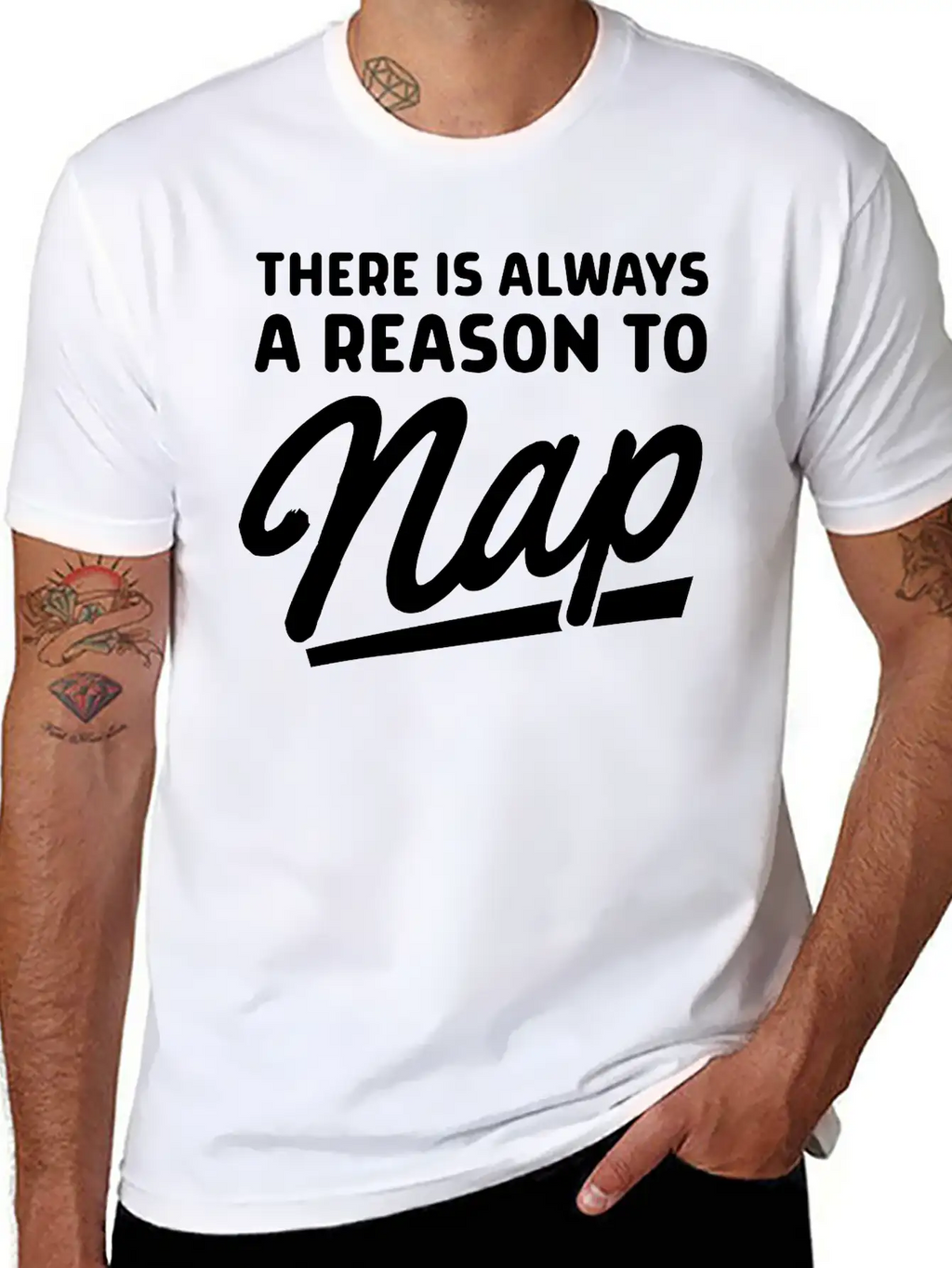 There Is Always A Reason To Nap Classic Fit Graphic Tee For Daily Comfort – Unisex Cotton Shirt