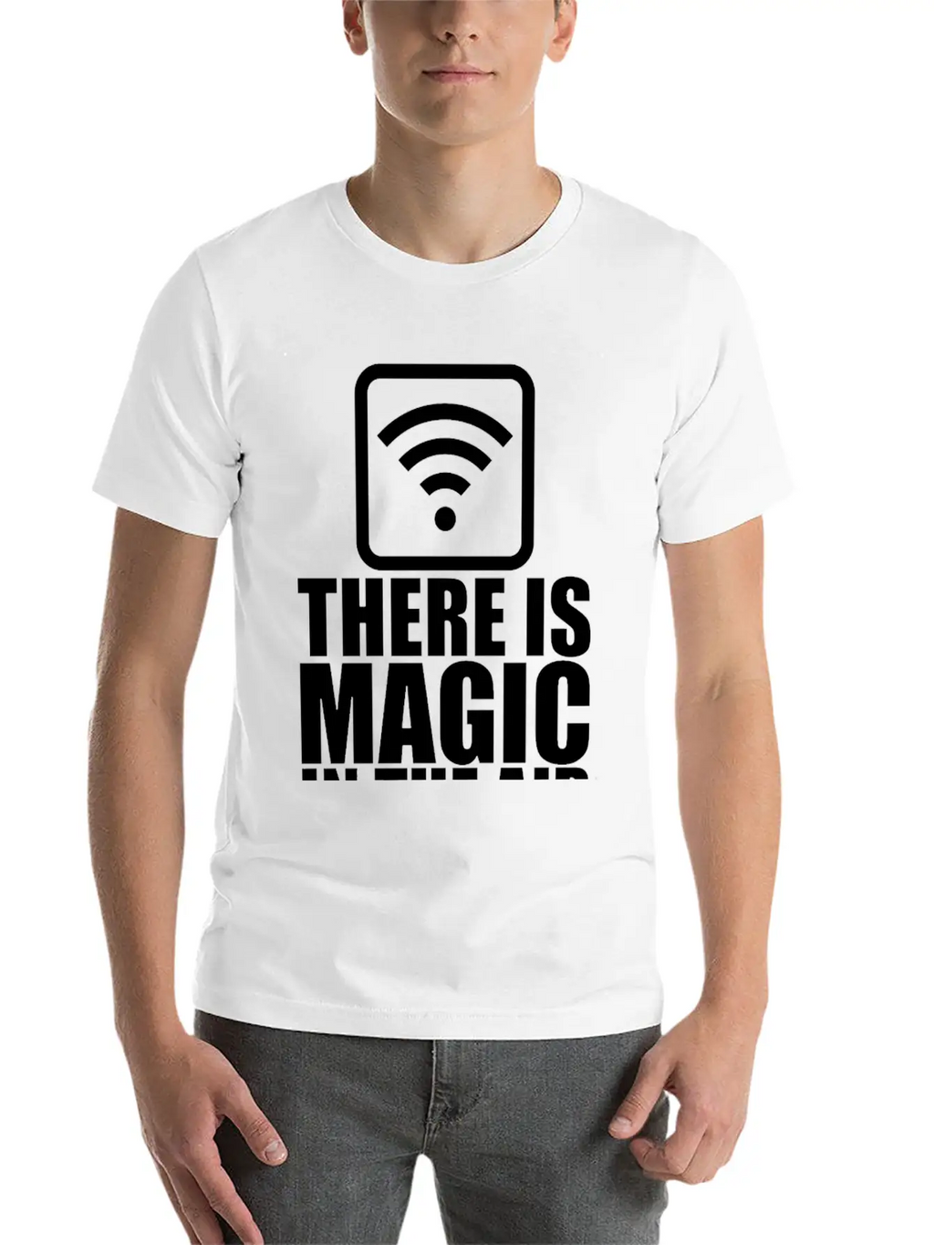 There Is Magic In The Air Stylish Everyday T-Shirt – Unisex Basic Cotton Tee