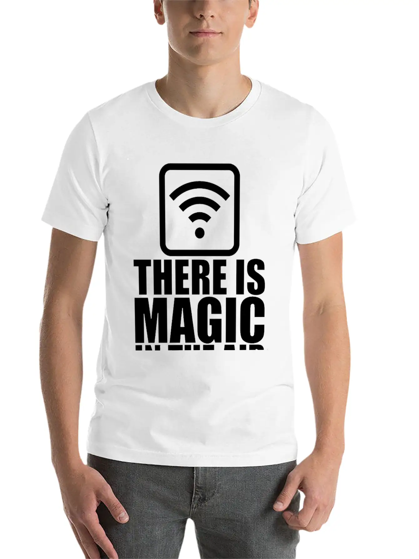 There Is Magic In The Air Stylish Everyday T-Shirt – Unisex Basic Cotton Tee