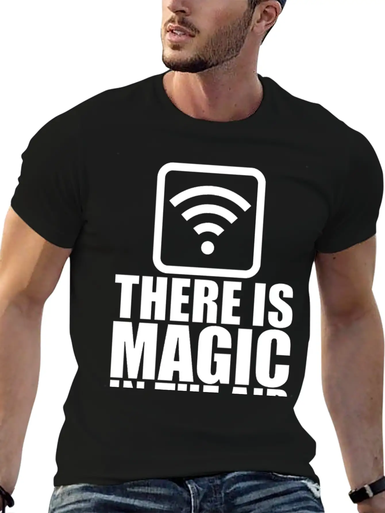 There Is Magic In The Air Stylish Everyday T-Shirt – Unisex Basic Cotton Tee