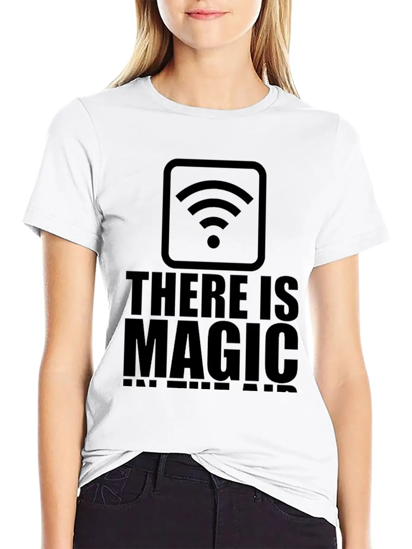 There Is Magic In The Air Stylish Everyday T-Shirt – Unisex Basic Cotton Tee