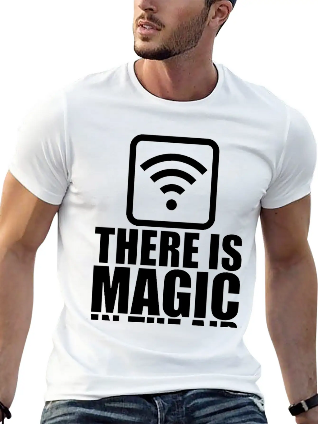 There Is Magic In The Air Stylish Everyday T-Shirt – Unisex Basic Cotton Tee