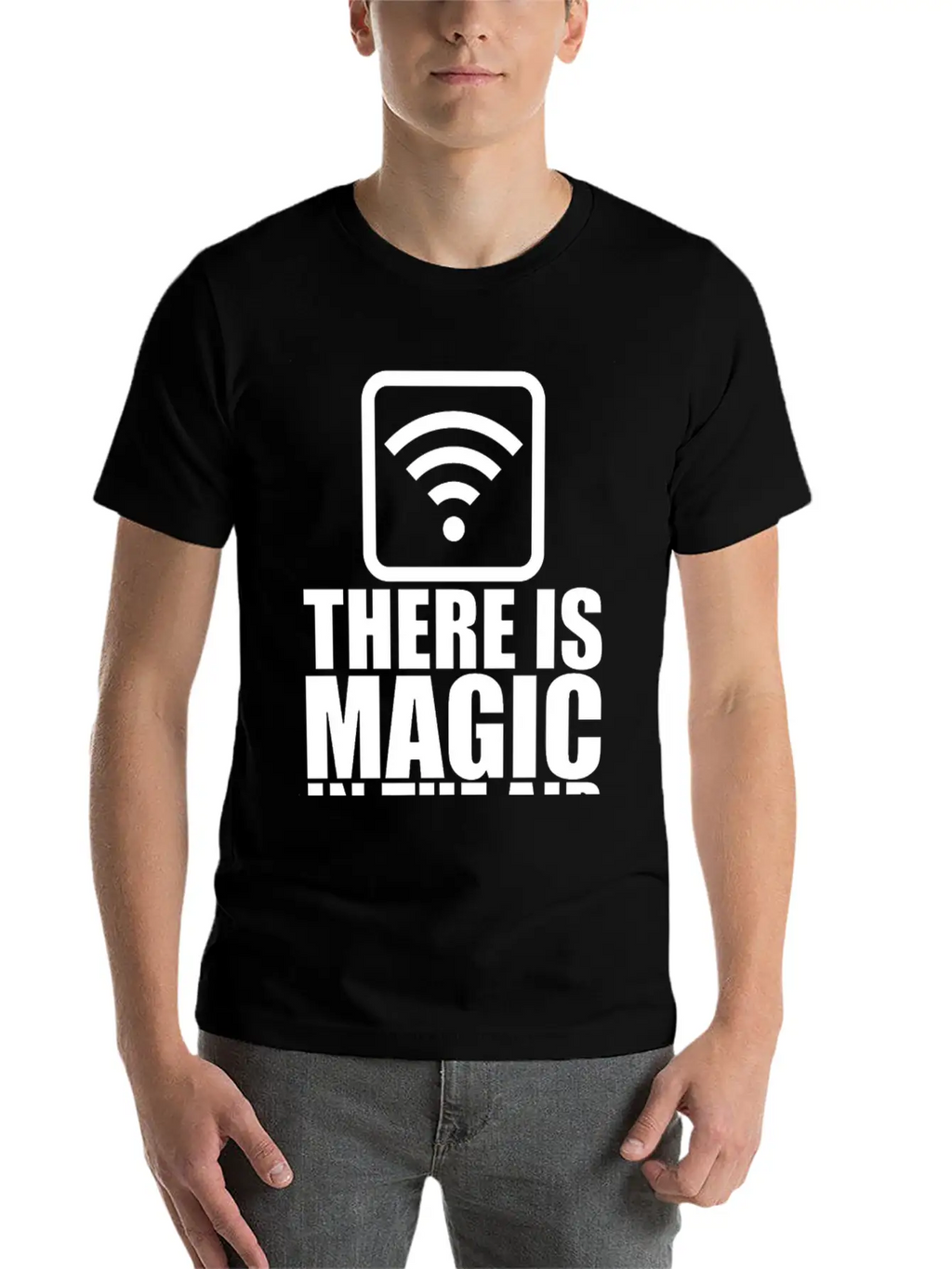 There Is Magic In The Air Stylish Everyday T-Shirt – Unisex Basic Cotton Tee