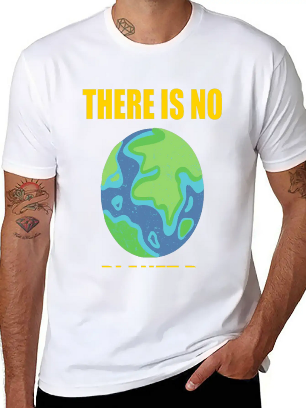 There Is No Planet B Breathable Soft Cotton T-Shirt – Timeless Casual Look