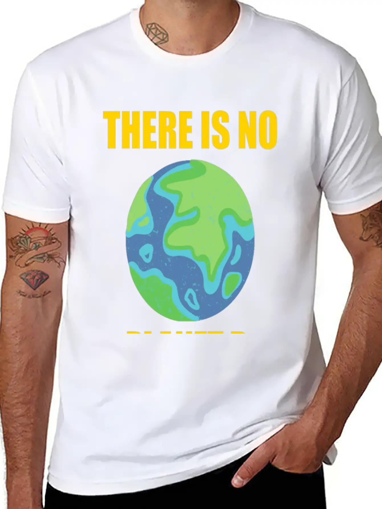 There Is No Planet B Breathable Soft Cotton T-Shirt – Timeless Casual Look