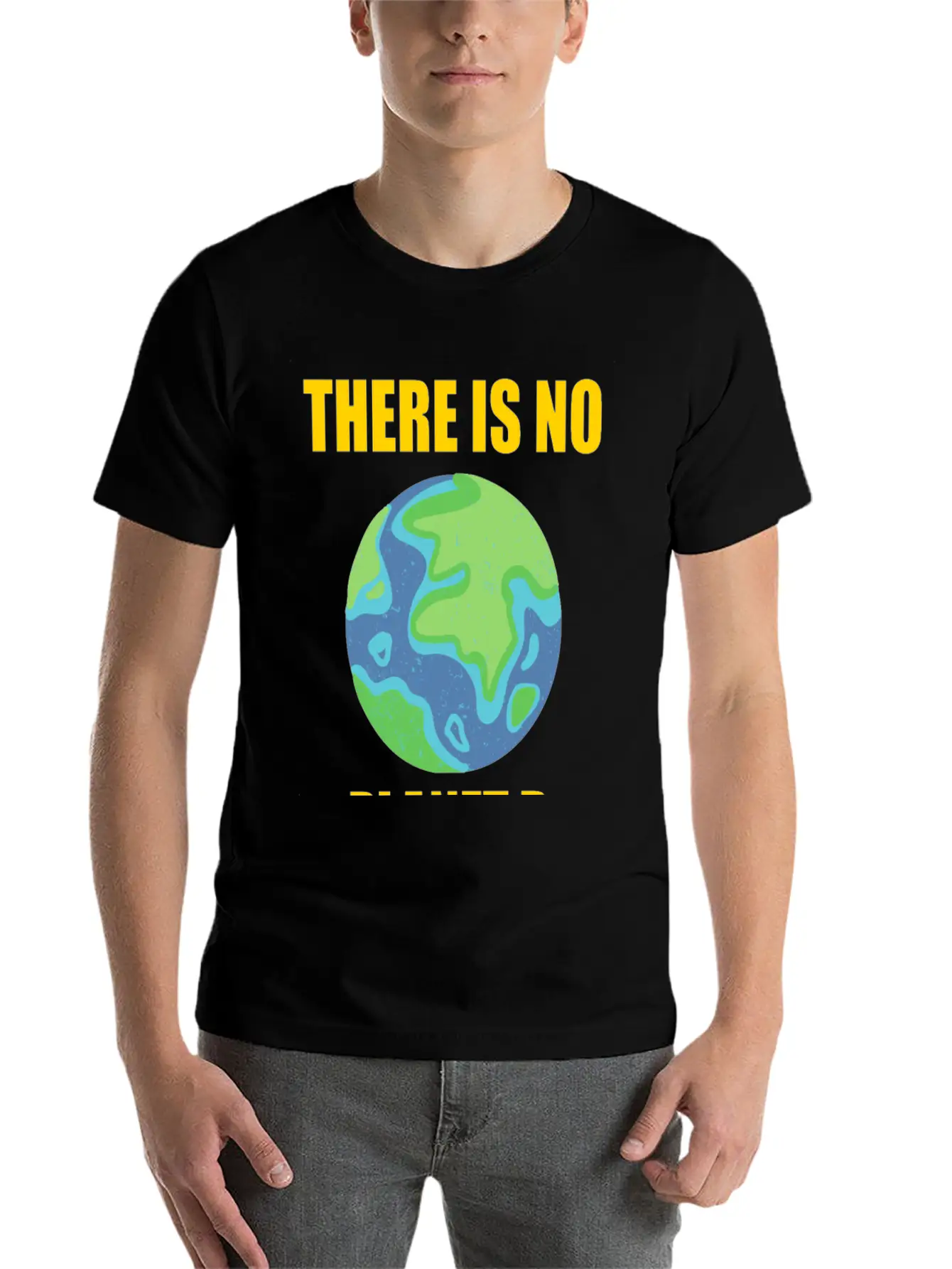 There Is No Planet B Breathable Soft Cotton T-Shirt – Timeless Casual Look