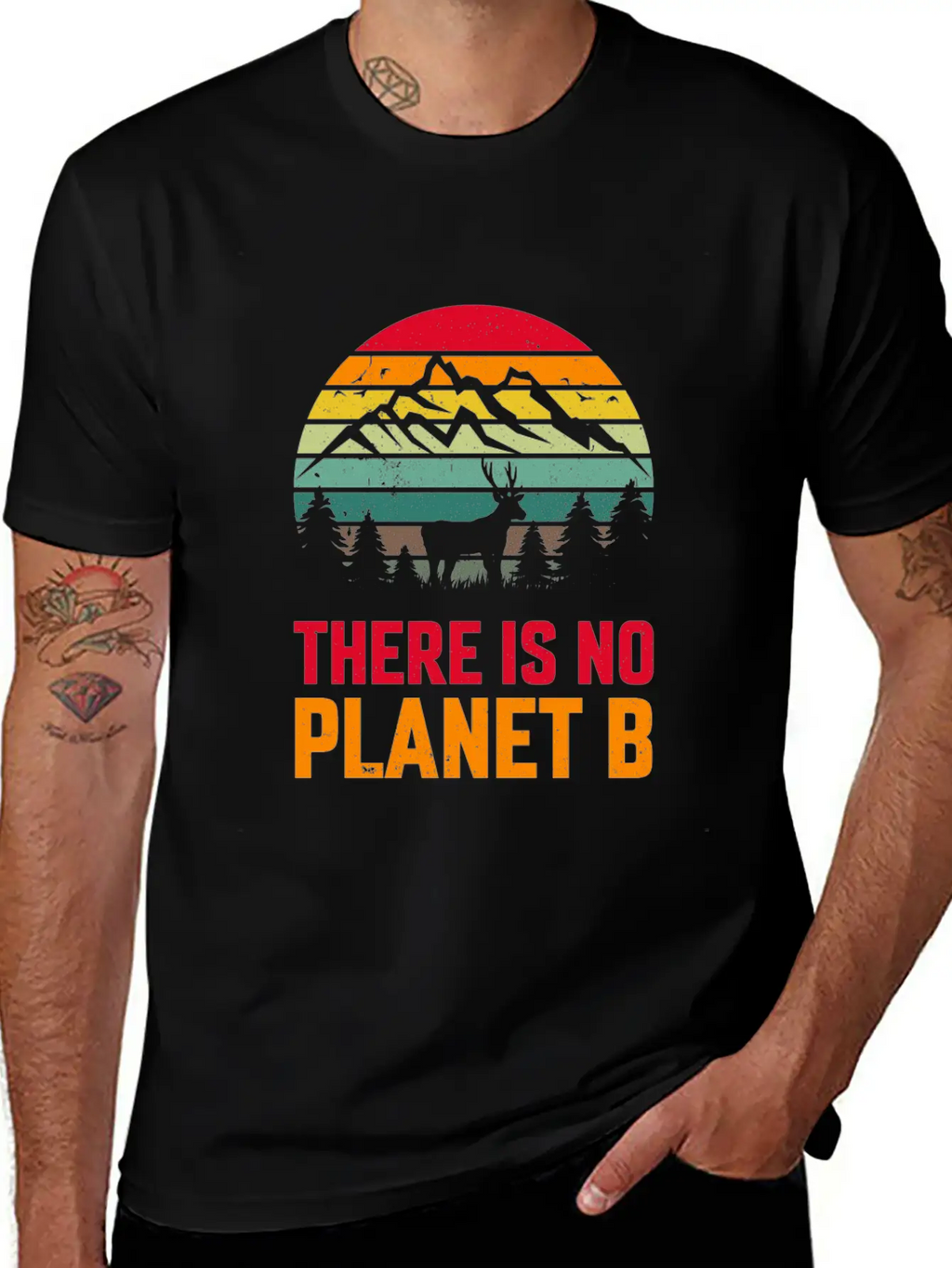 There Is No Planet B Casual Graphic T-Shirt – Simple And Comfortable Daily Wear