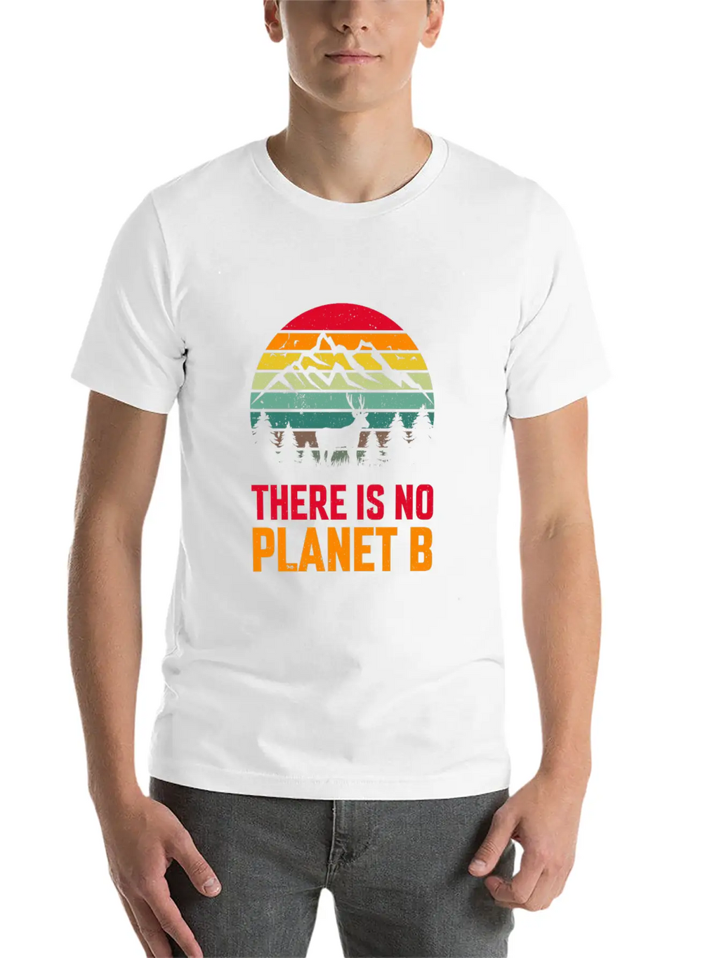 There Is No Planet B Casual Graphic T-Shirt – Simple And Comfortable Daily Wear