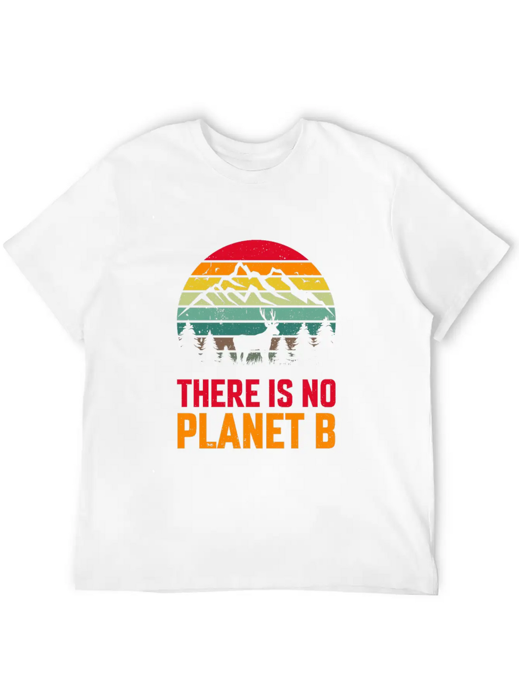 There Is No Planet B Casual Graphic T-Shirt – Simple And Comfortable Daily Wear