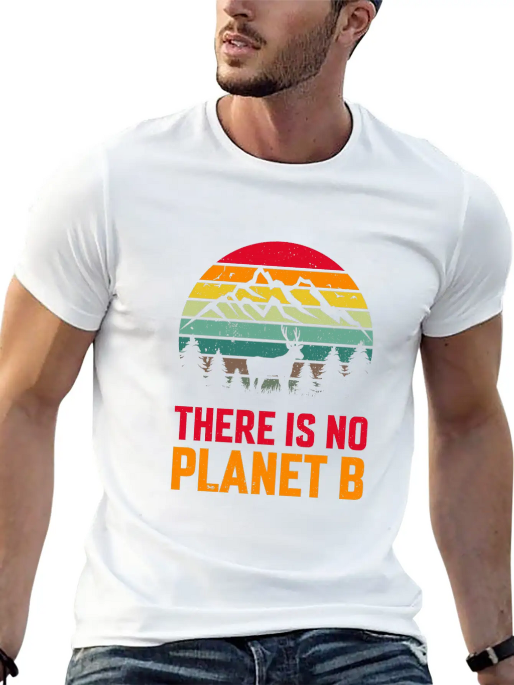 There Is No Planet B Casual Graphic T-Shirt – Simple And Comfortable Daily Wear