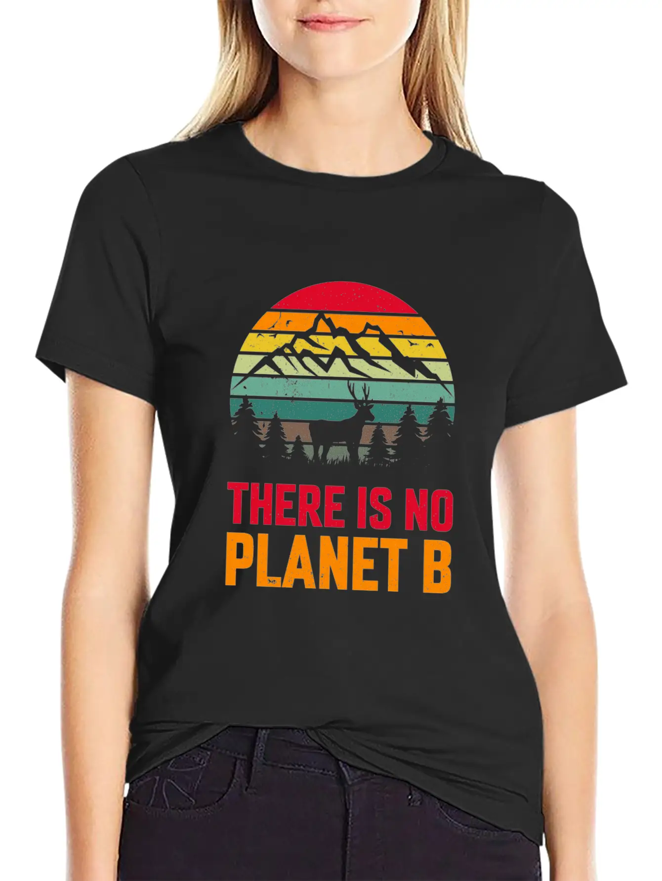 There Is No Planet B Casual Graphic T-Shirt – Simple And Comfortable Daily Wear