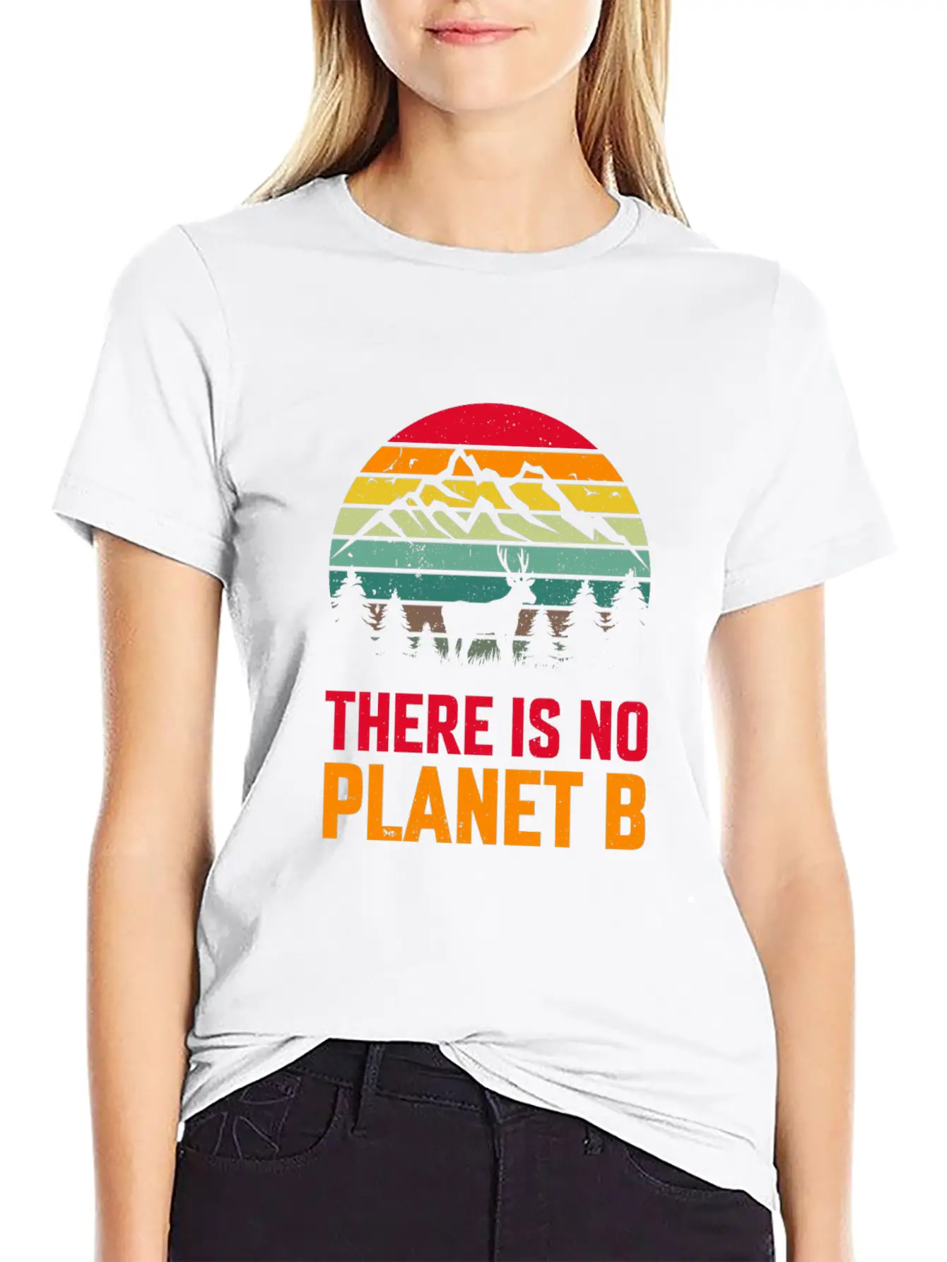 There Is No Planet B Casual Graphic T-Shirt – Simple And Comfortable Daily Wear
