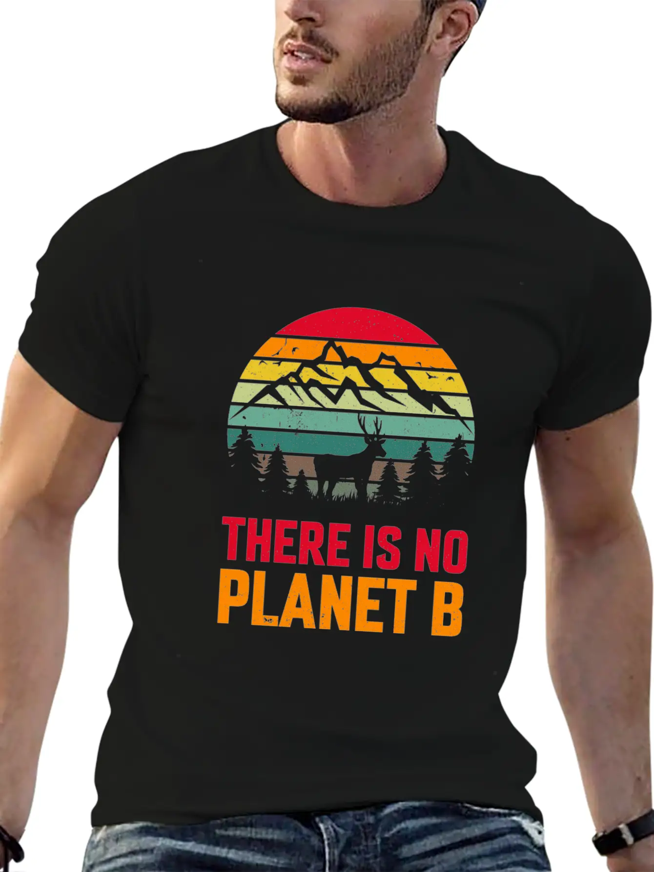 There Is No Planet B Casual Graphic T-Shirt – Simple And Comfortable Daily Wear