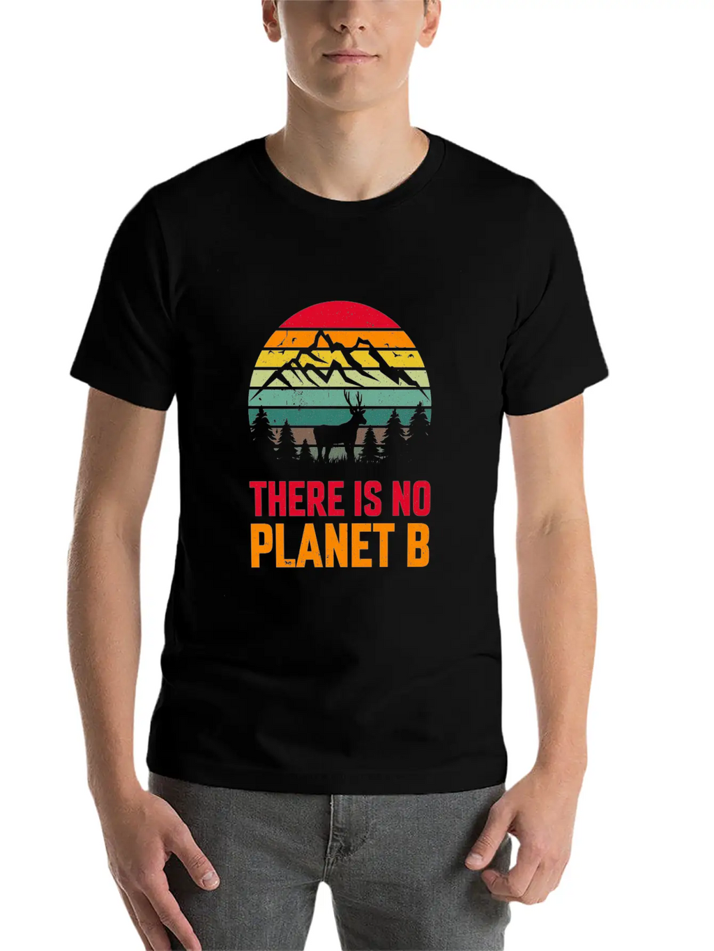 There Is No Planet B Casual Graphic T-Shirt – Simple And Comfortable Daily Wear