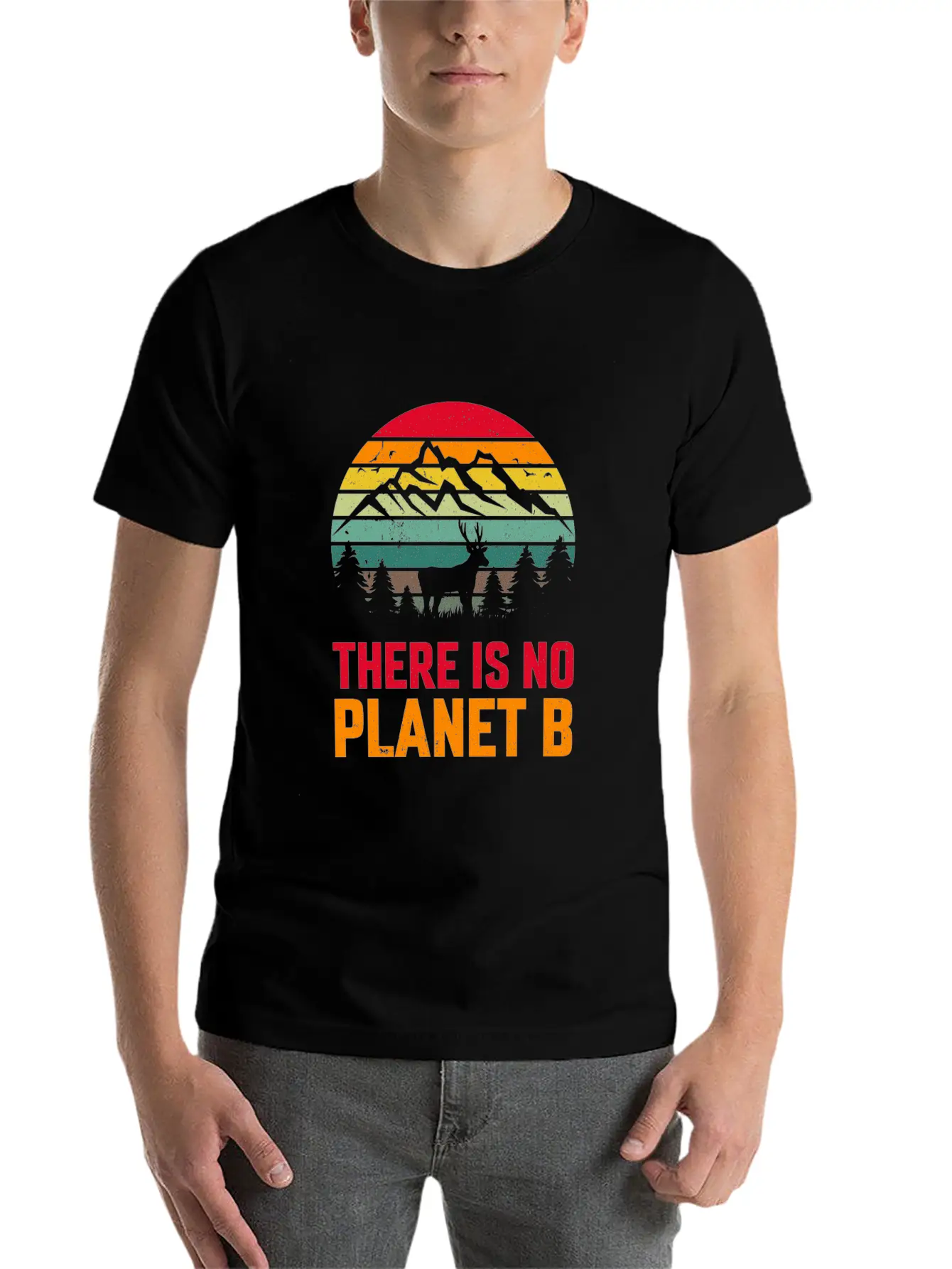 There Is No Planet B Casual Graphic T-Shirt – Simple And Comfortable Daily Wear