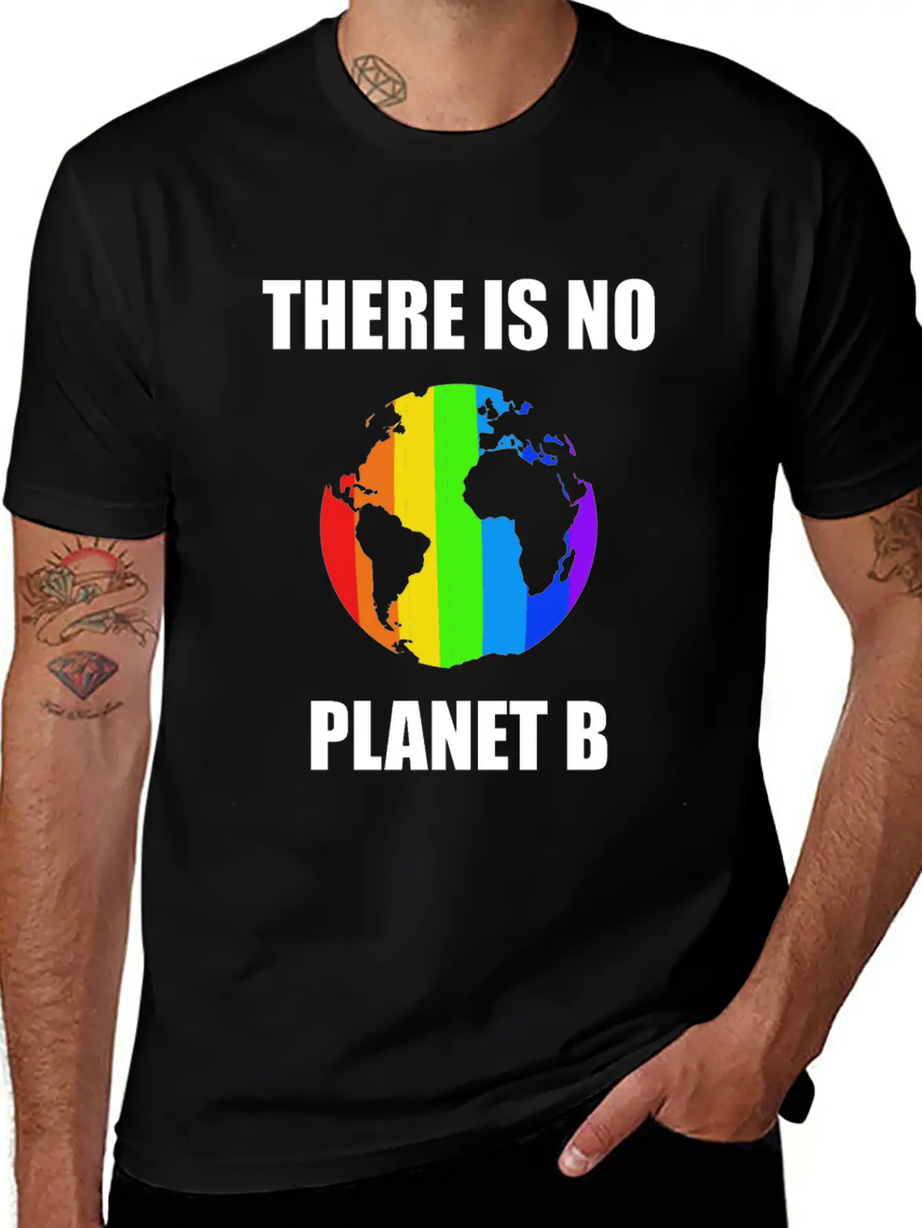 There Is No Planet B Shirt Unisex Casual T-Shirt – Clean Design For Daily Comfort
