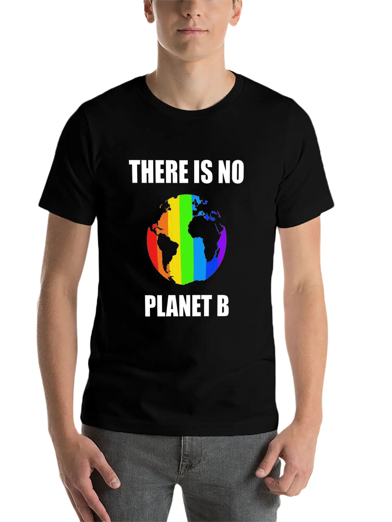 There Is No Planet B Shirt Unisex Casual T-Shirt – Clean Design For Daily Comfort