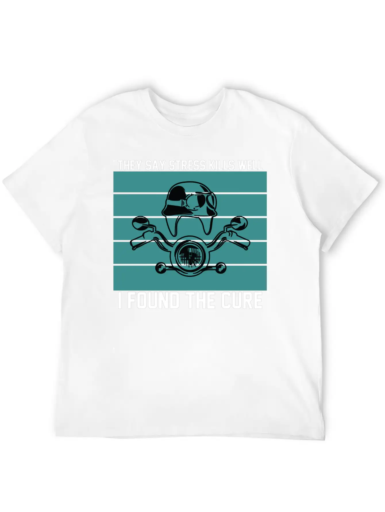 They Say Stress Kills Well I Found The Cure 01 Unisex Short Sleeve Soft Cotton T-Shirt – Casual Everyday Wear