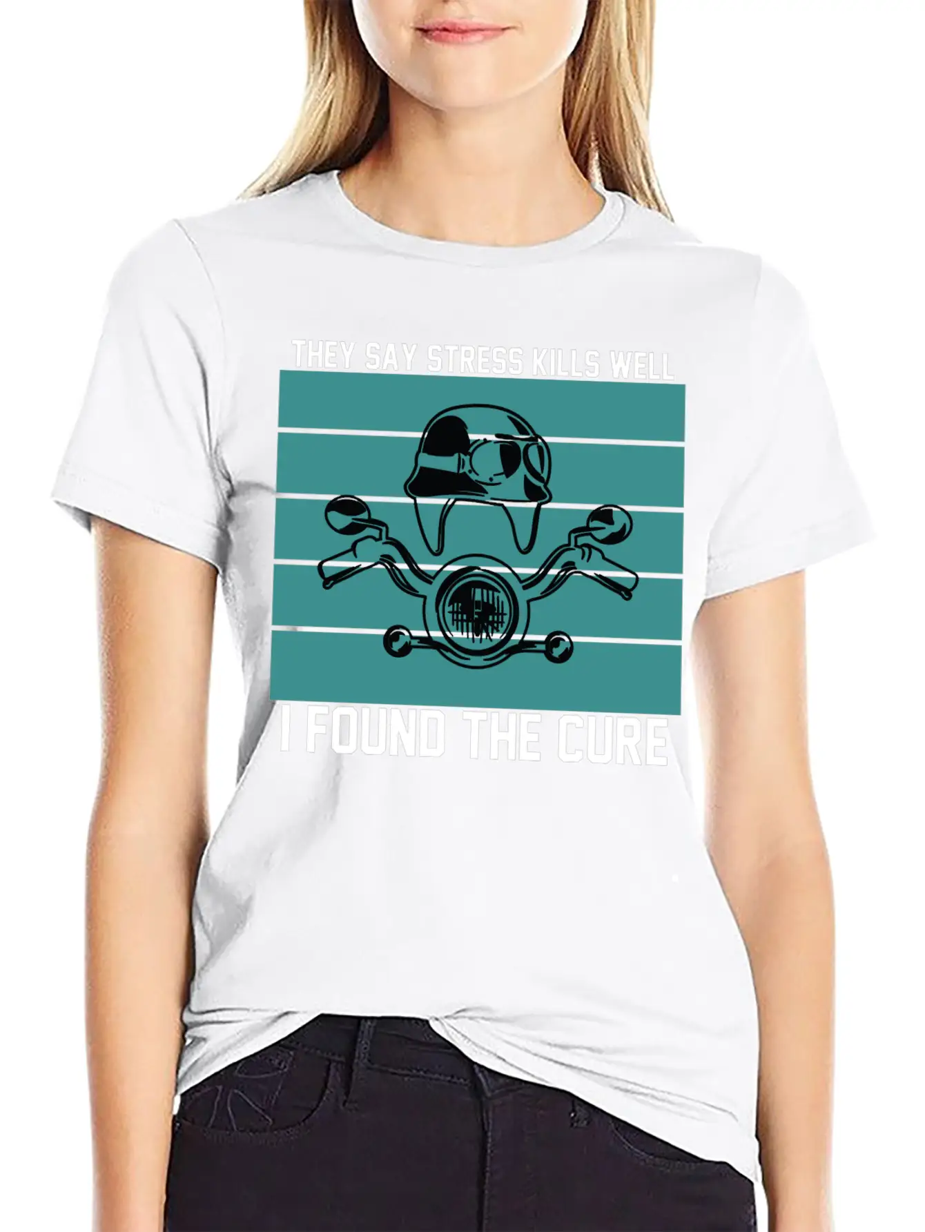 They Say Stress Kills Well I Found The Cure 01 Unisex Short Sleeve Soft Cotton T-Shirt – Casual Everyday Wear
