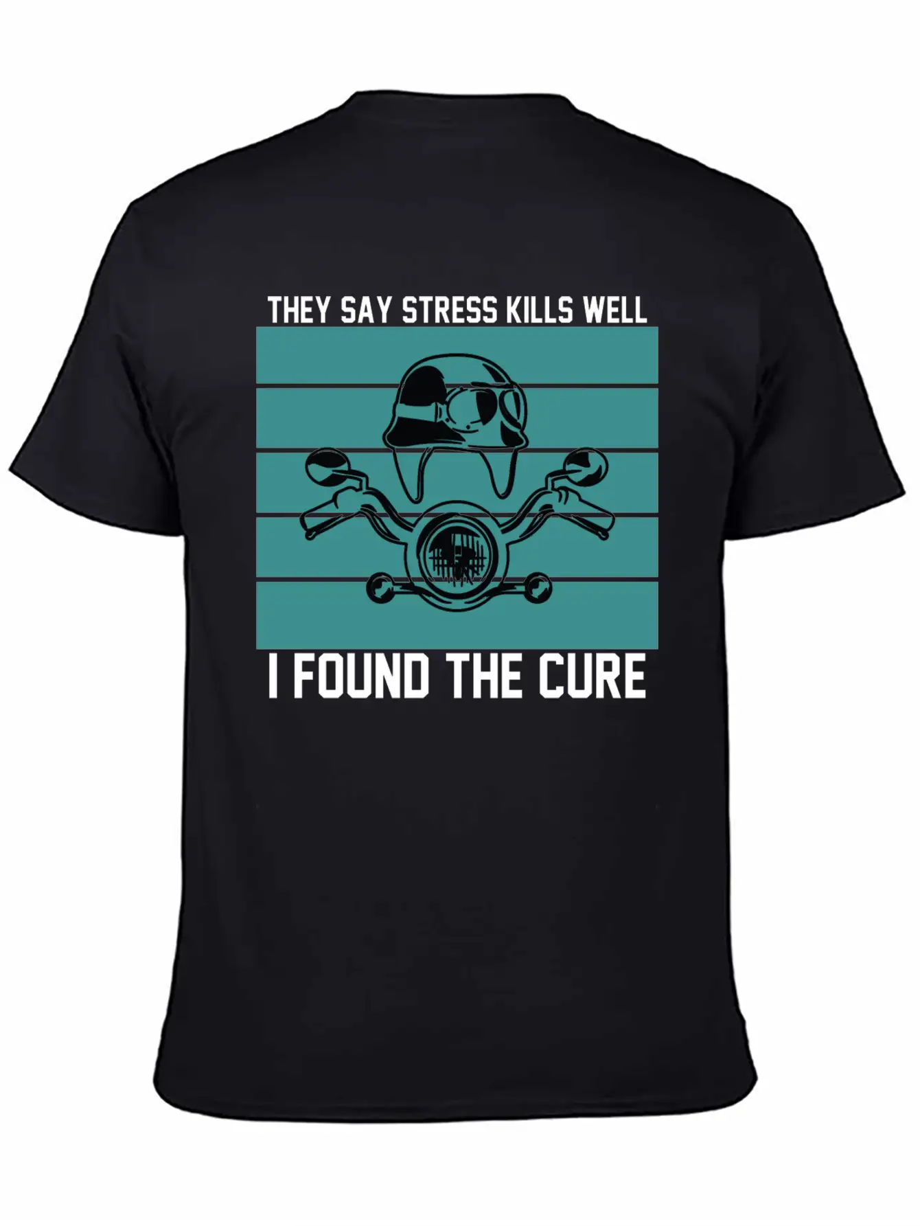They Say Stress Kills Well I Found The Cure 01 Unisex Short Sleeve Soft Cotton T-Shirt – Casual Everyday Wear
