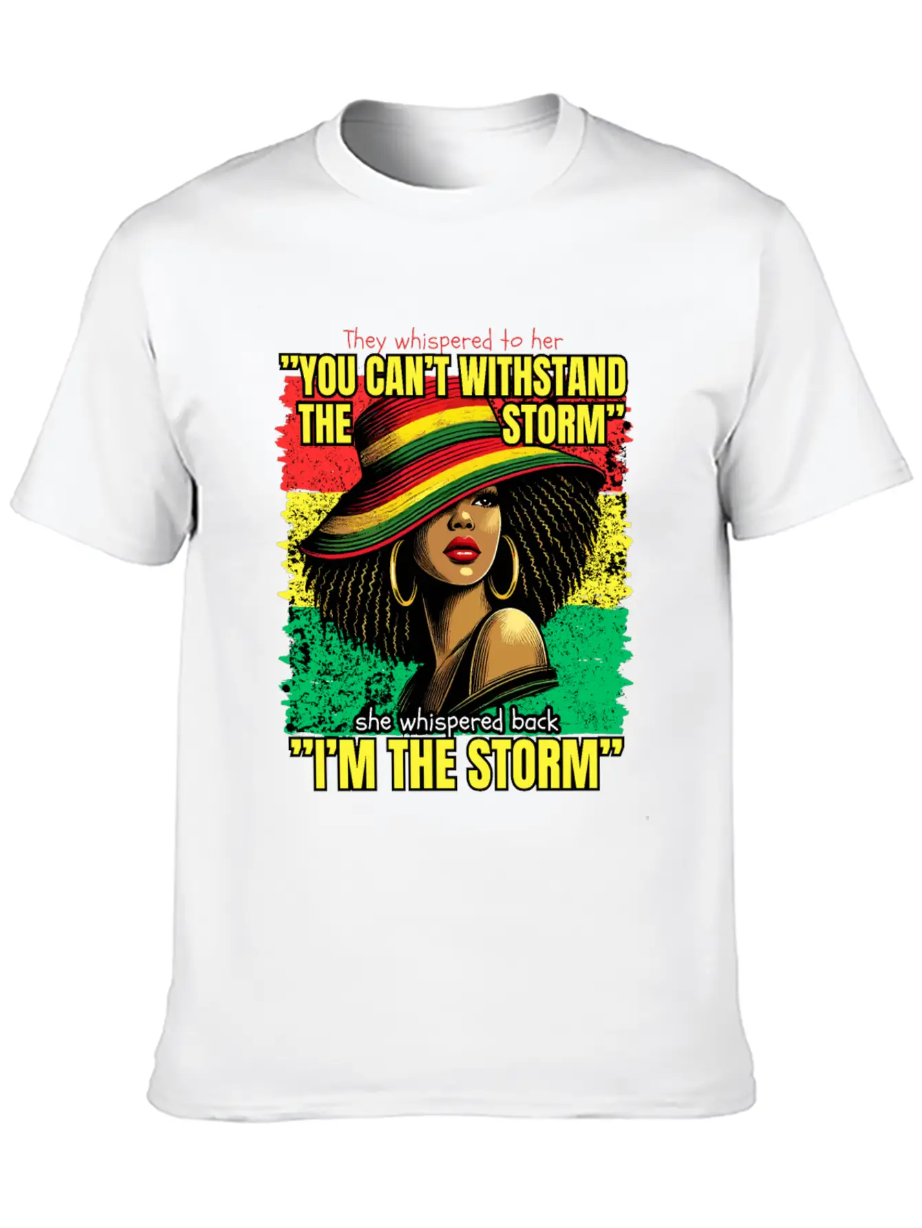 They Whispered To Her She Whispered Back I'm Strom Unisex Casual T-Shirt – Clean Design For Daily Comfort