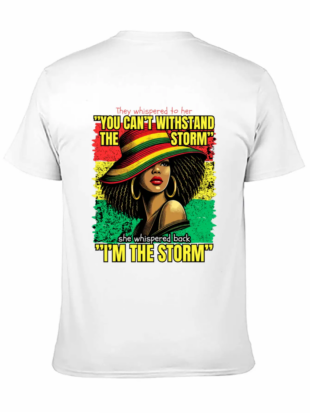 They Whispered To Her She Whispered Back I'm Strom Unisex Casual T-Shirt – Clean Design For Daily Comfort