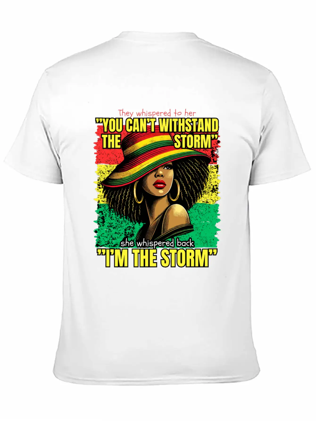 They Whispered To Her She Whispered Back I'm Strom Unisex Casual T-Shirt – Clean Design For Daily Comfort