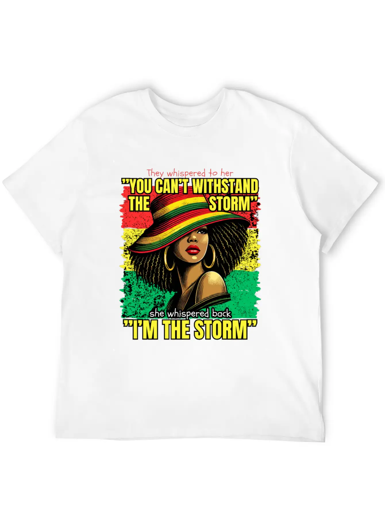 They Whispered To Her She Whispered Back I'm Strom Unisex Casual T-Shirt – Clean Design For Daily Comfort