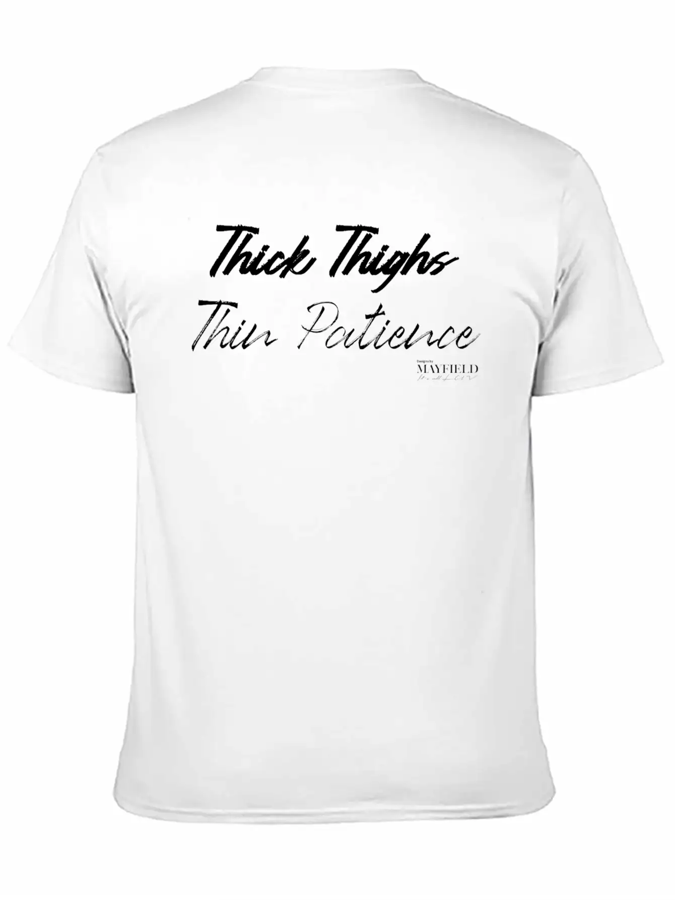 Thick Thighs Unisex Casual T-Shirt – Clean Design For Daily Comfort