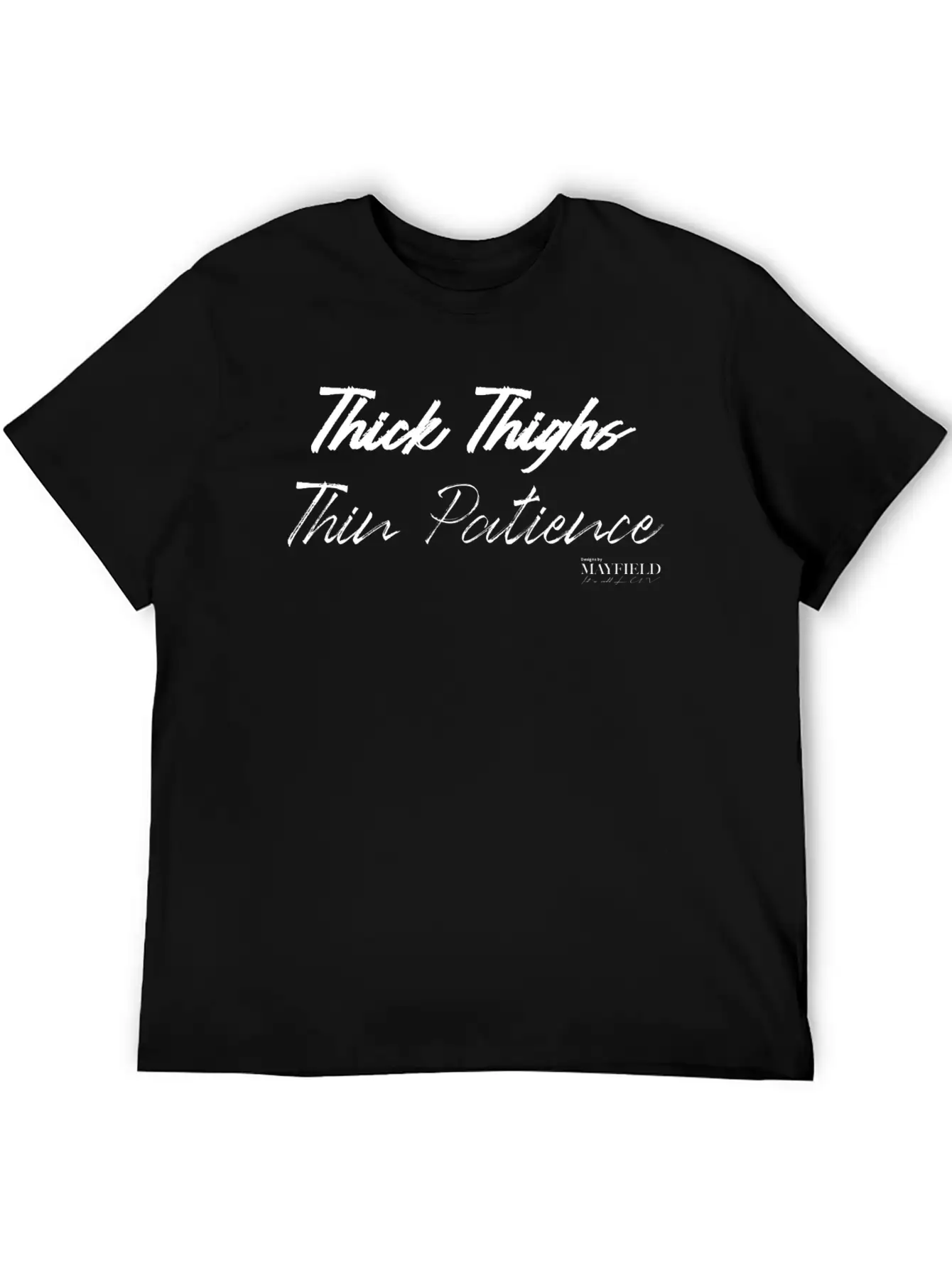 Thick Thighs Unisex Casual T-Shirt – Clean Design For Daily Comfort