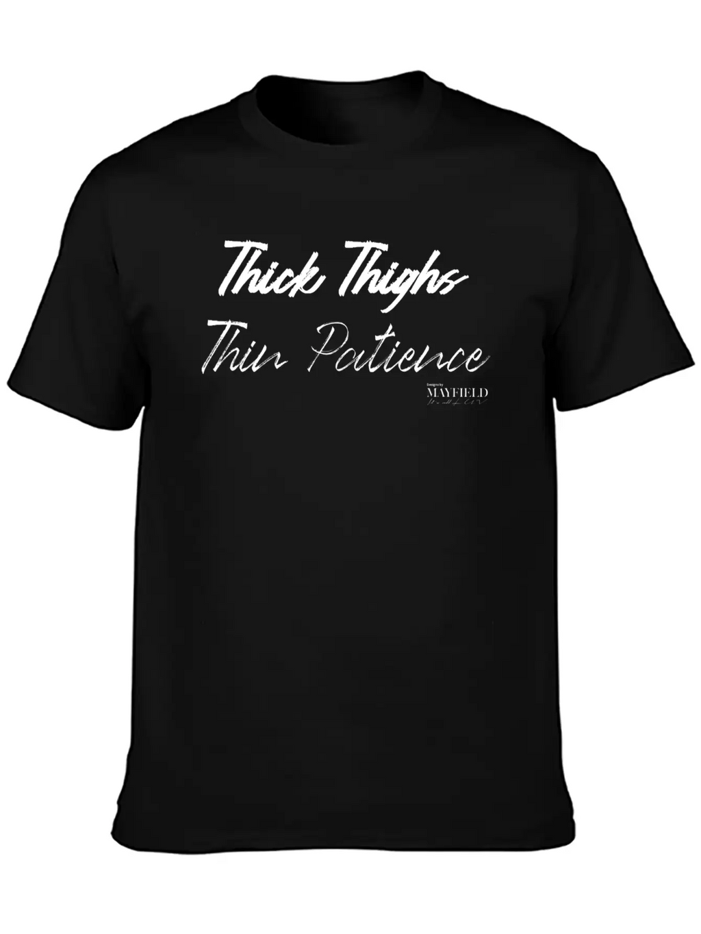 Thick Thighs Unisex Casual T-Shirt – Clean Design For Daily Comfort
