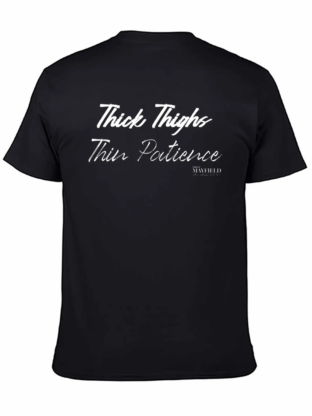 Thick Thighs Unisex Casual T-Shirt – Clean Design For Daily Comfort