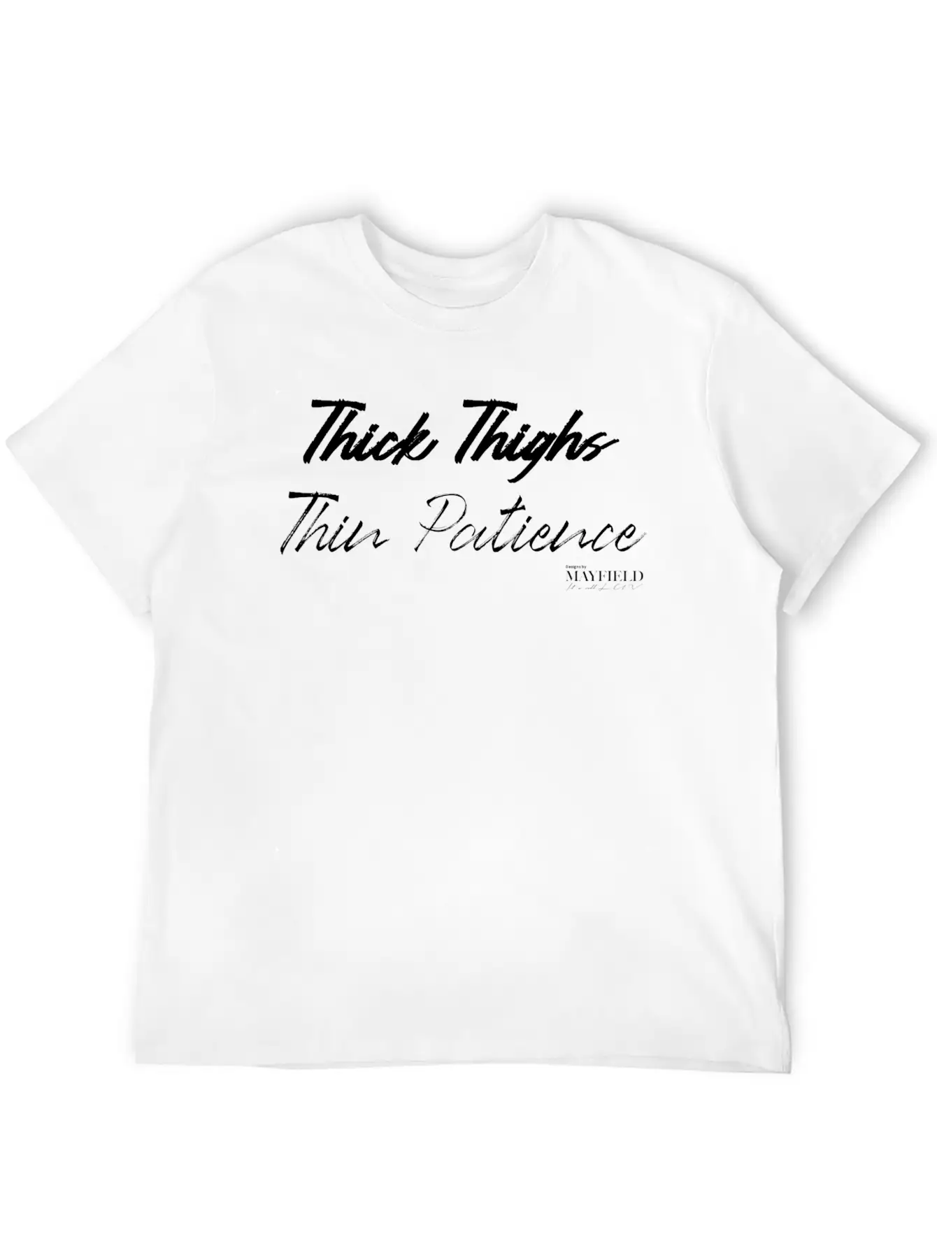 Thick Thighs Unisex Casual T-Shirt – Clean Design For Daily Comfort