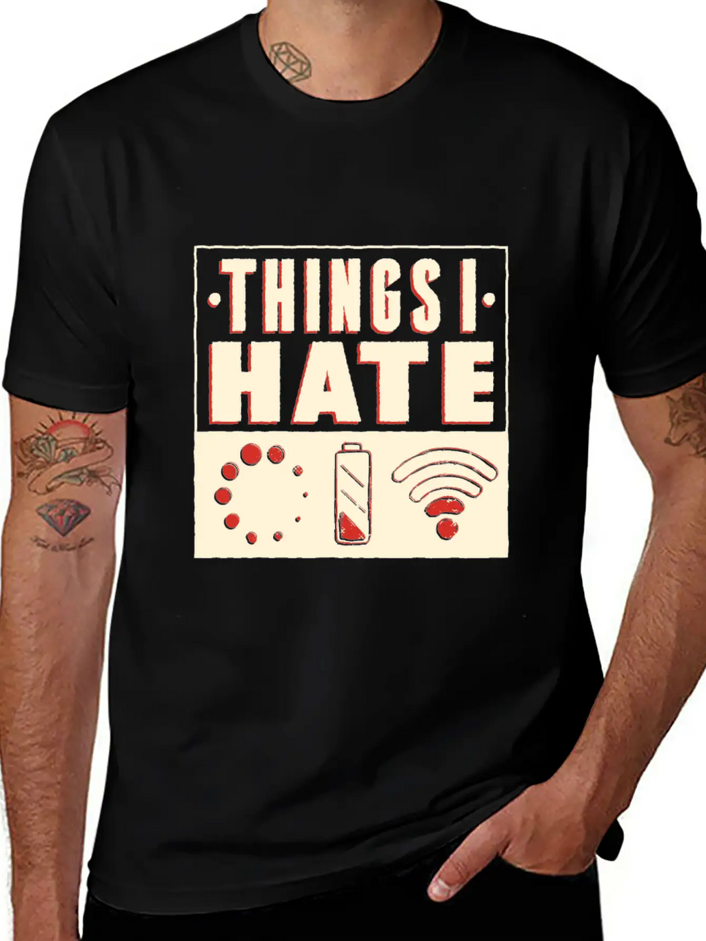 Things I Hate Unisex Casual T-Shirt – Clean Design For Daily Comfort