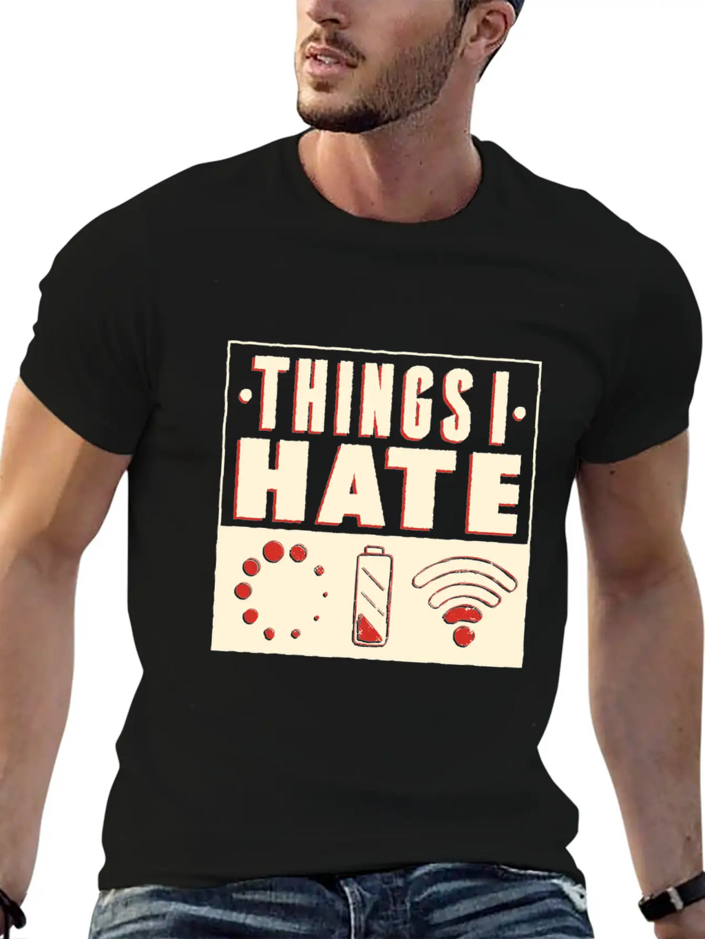 Things I Hate Unisex Casual T-Shirt – Clean Design For Daily Comfort